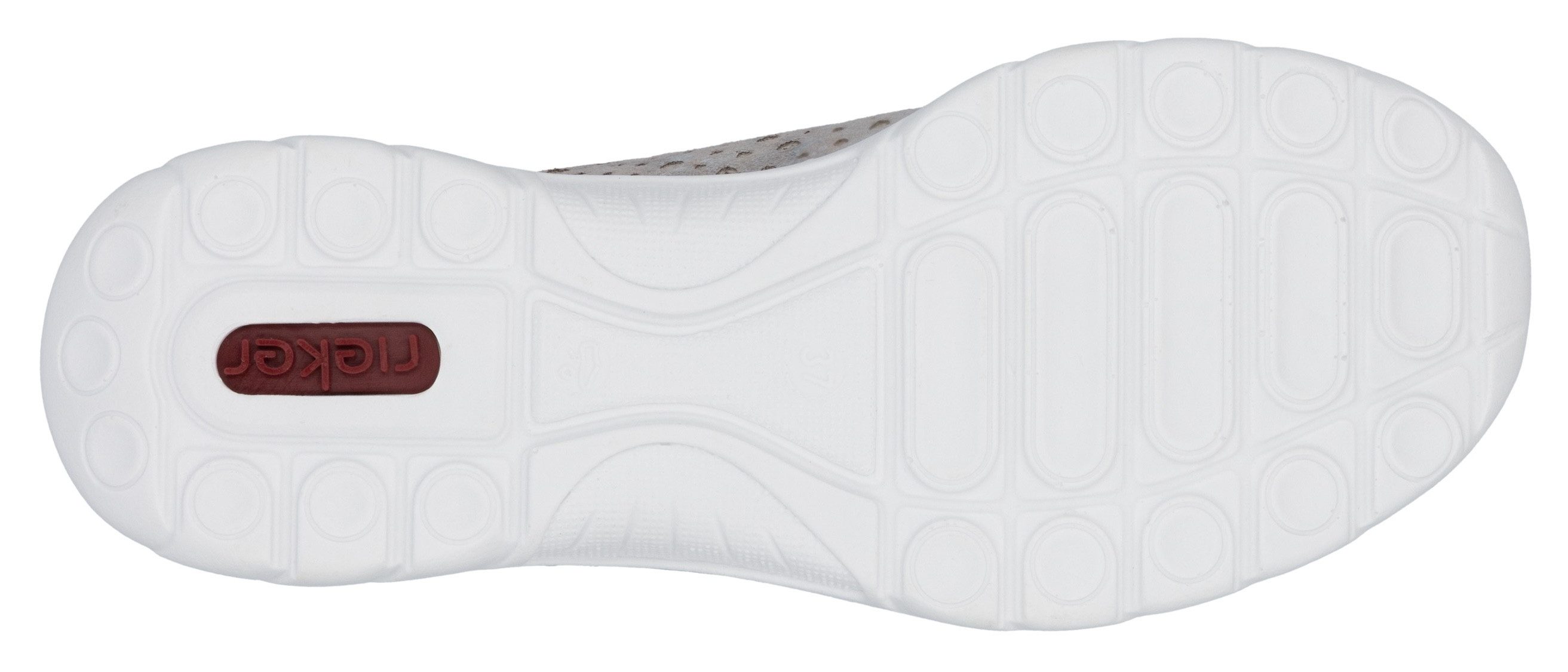 Rieker Slip-on sneakers , instapschoen, vrijetijdsschoen, lage schoen met snelle sluiting
