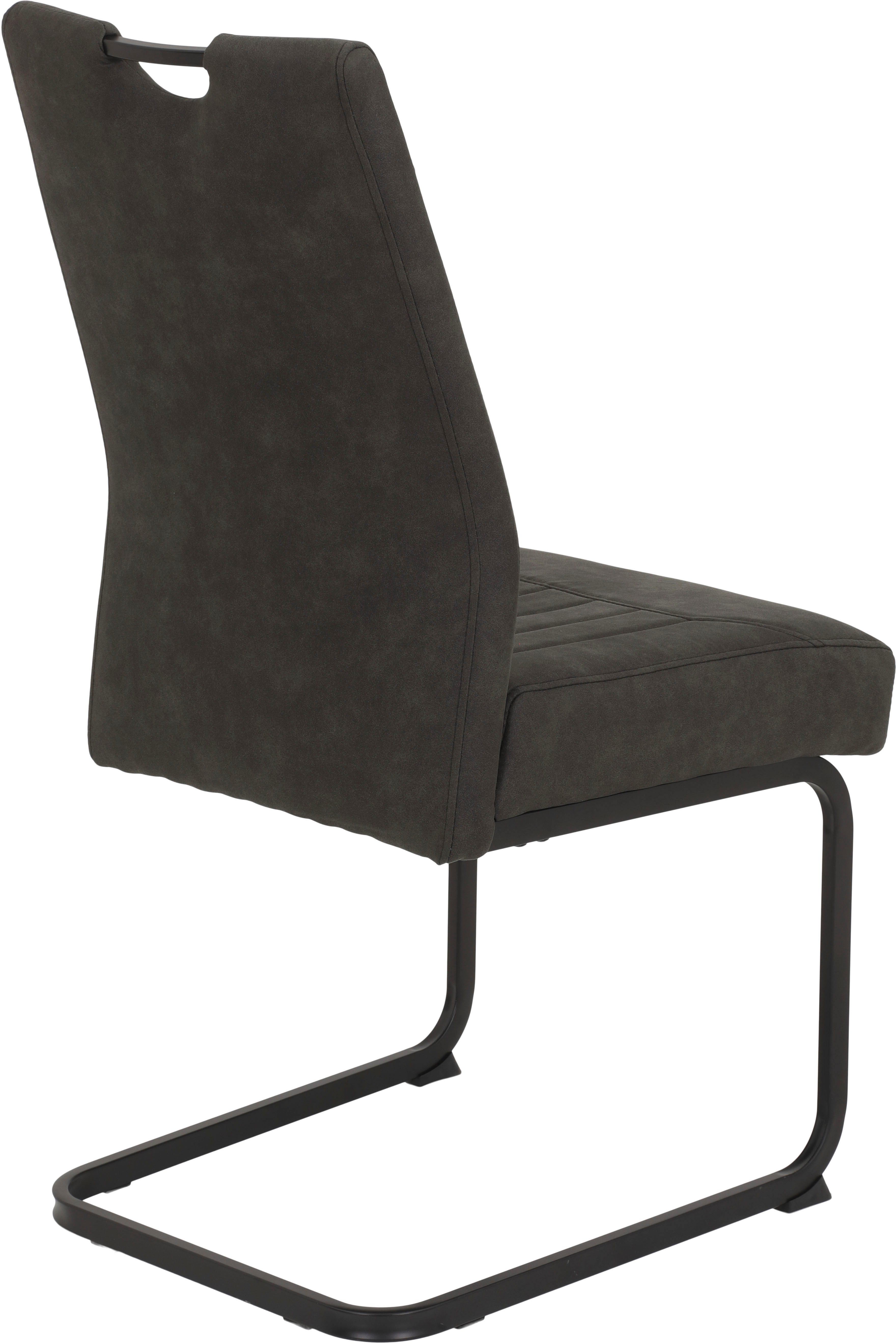 HELA Eethoek Main Tafel 140-180 cm, synchron-uittrek, stoel XL zitbreedte en verenmand (7-delig)