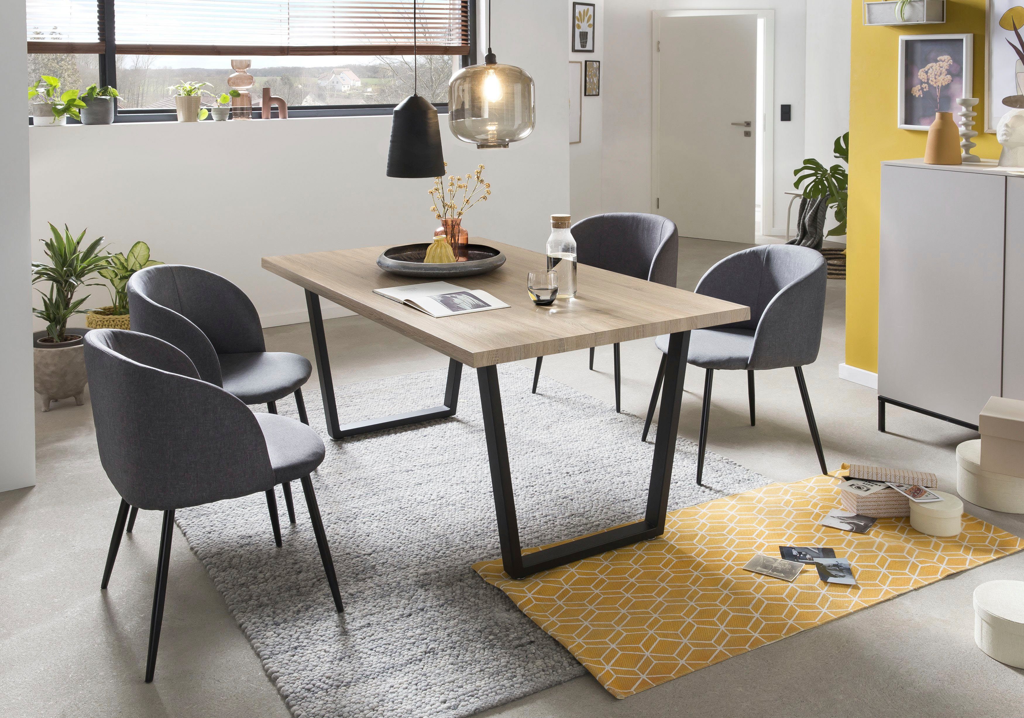 Home affaire Eettafel Aage Breedte 160 cm