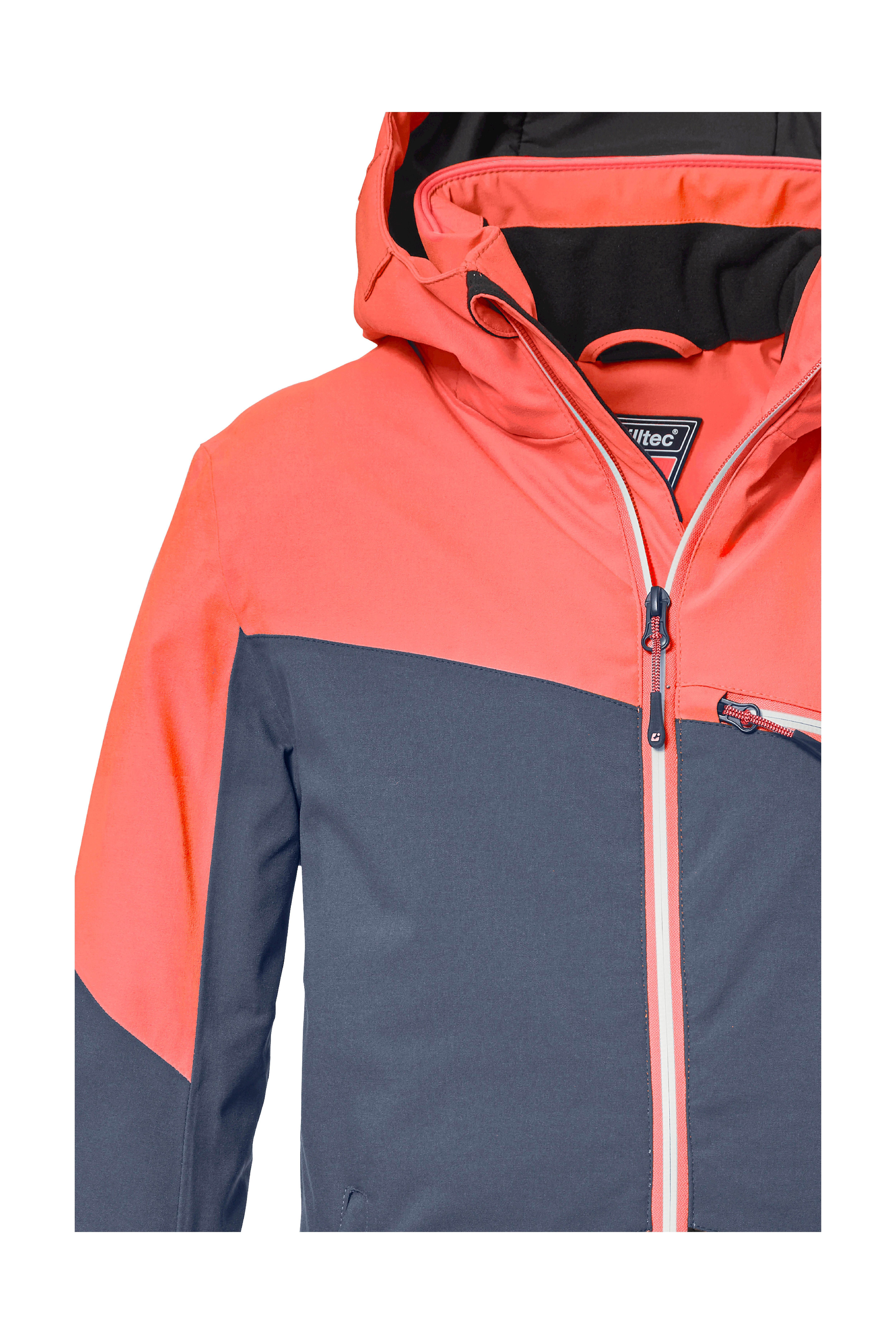 Killtec Ski-jack KSW 182 GRLS SKI JCKT Water- en winddichte skijas met reflecterende elementen