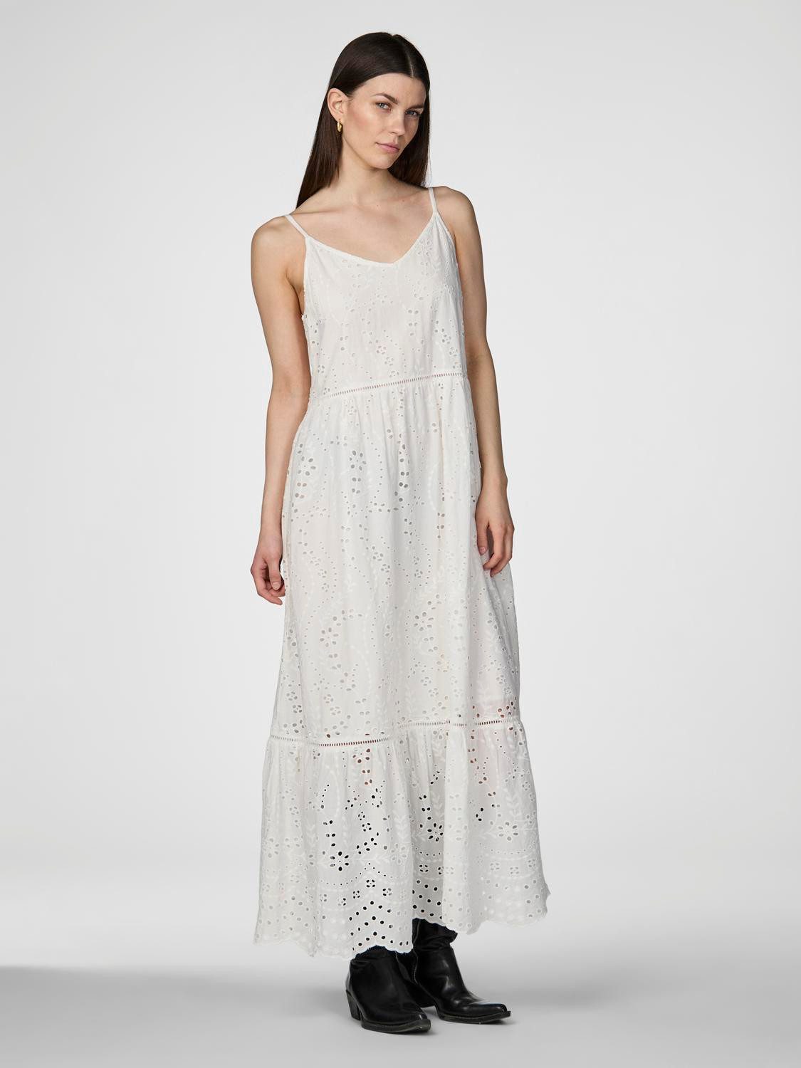 Y.A.S Maxi-jurk YASLUMA STRAP LONG DRESS S. NOOS