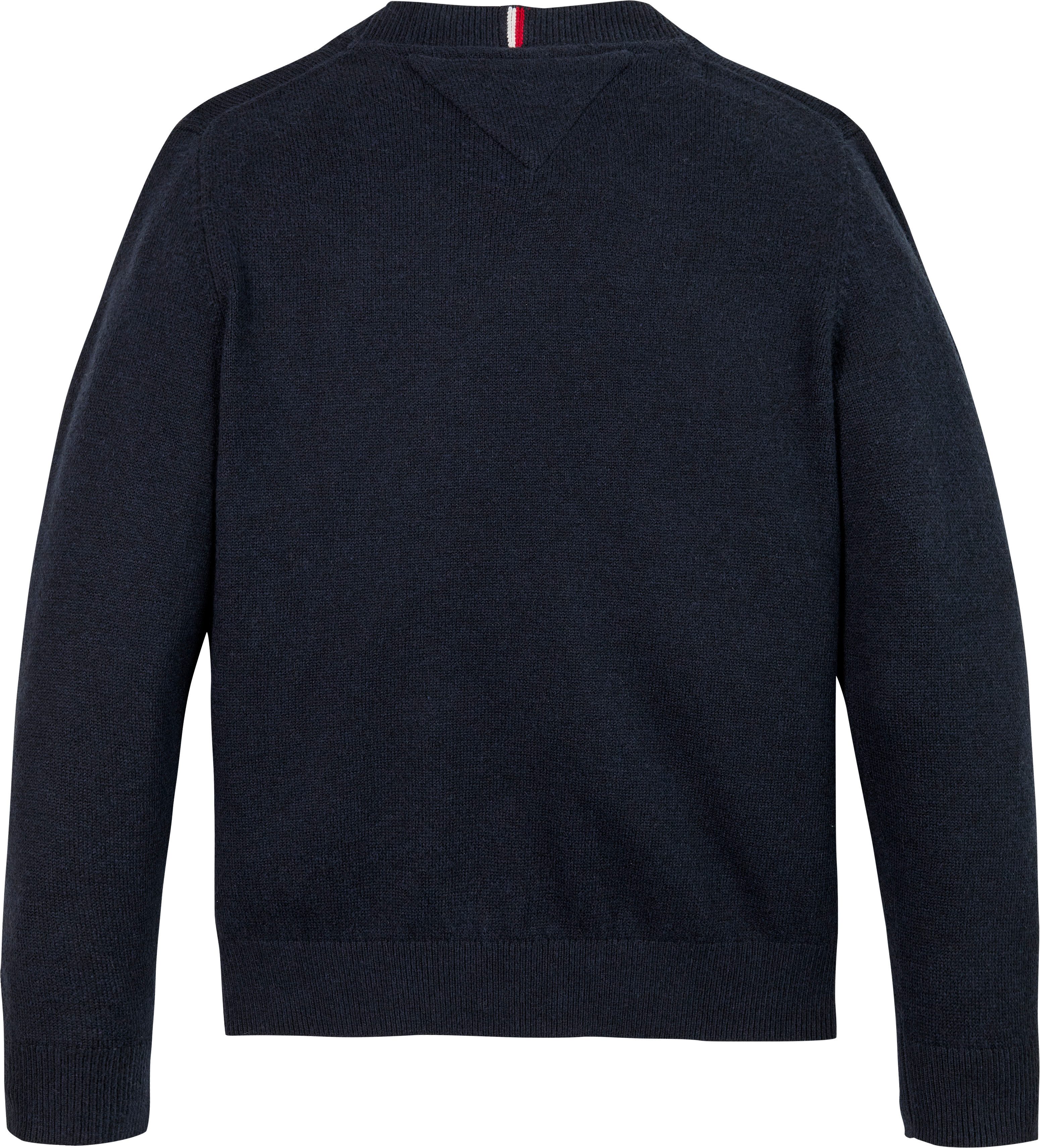 Tommy Hilfiger Gebreide trui MONOTYPE REGULAR SWEATER Baby tot 2 jaar, met geborduurd logo