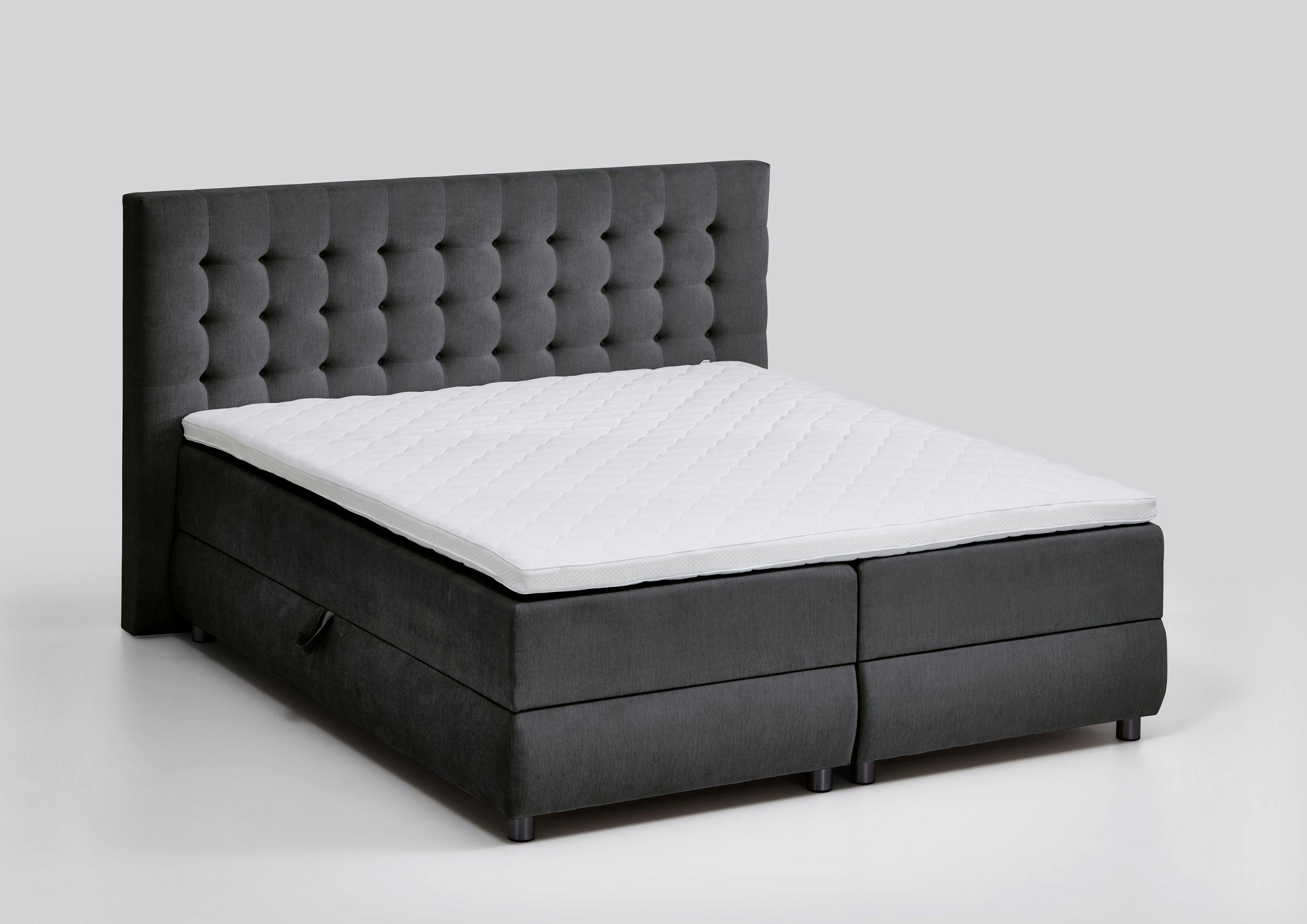 ATLANTIC home collection Boxspring TINA met bedkist en topmatras, ook in extra lang