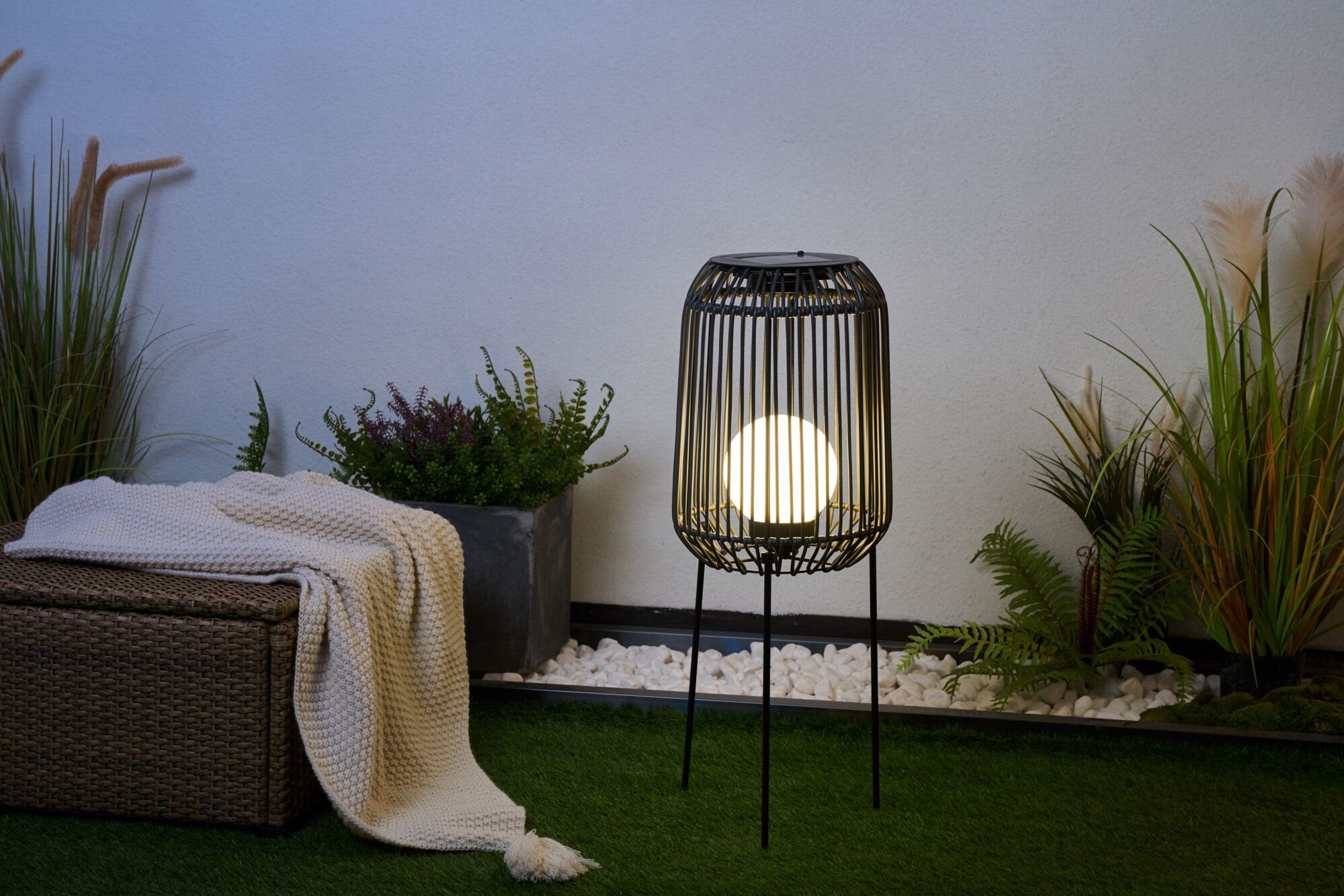 Pauleen Led-lantaarn Sunshine Coziness Zonne-energie, IP44 (1 stuk)