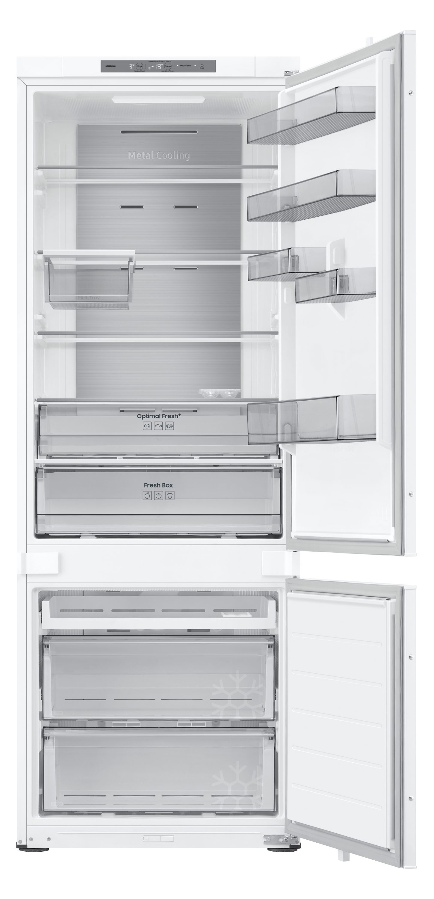 Samsung Inbouw koel-vriescombinatie BRB38G705DWW, 193,5 cm x 69 cm