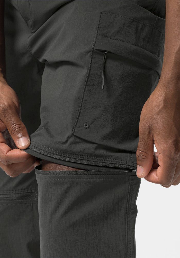 Jack Wolfskin Trekkingbroek WANDERTHIRST ZIP PANTS M
