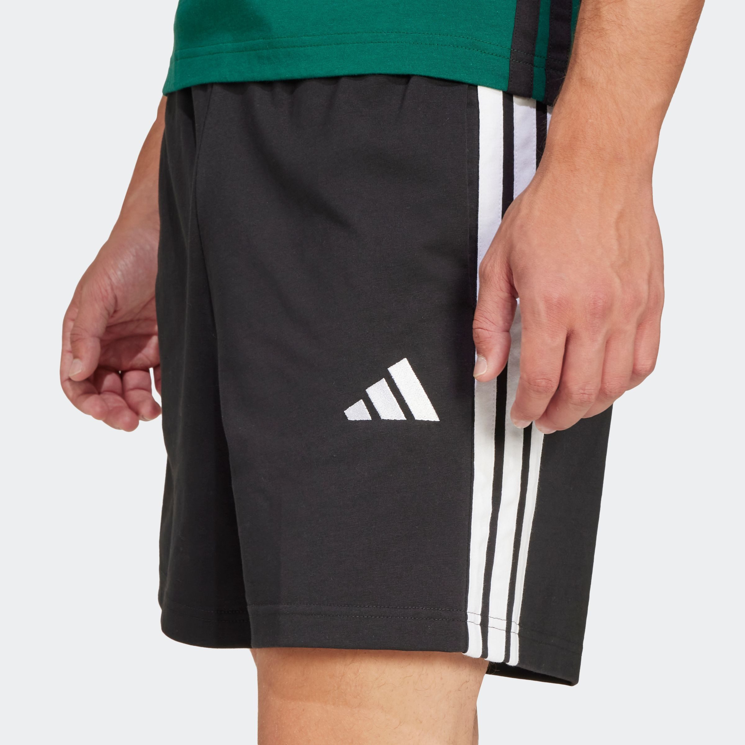 adidas Sportswear Short M 3S SJ 7 SHO drie-strepen trainingsshorts (1-delig)