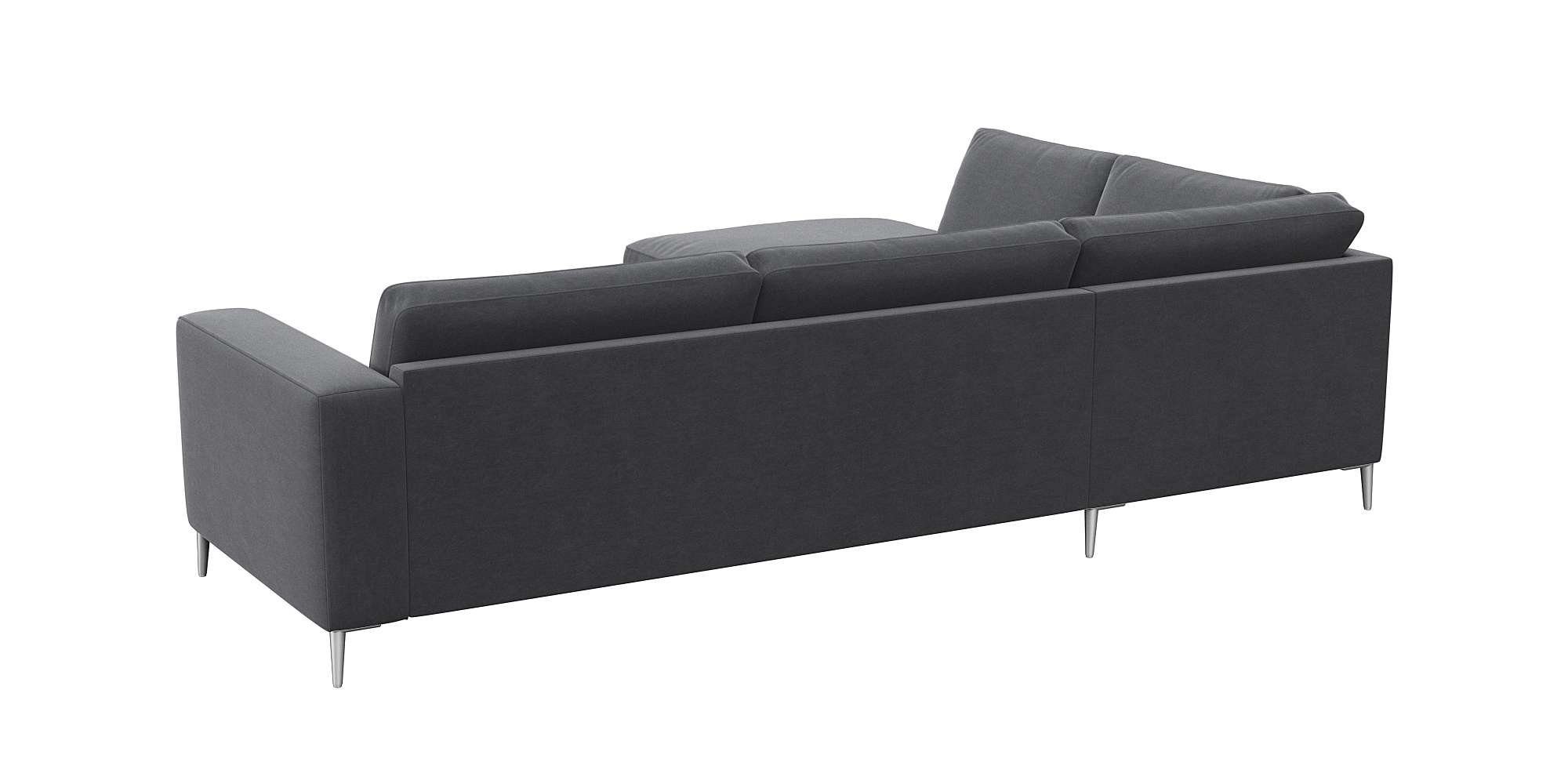 FLEXLUX Hoekbank Fiore, super zitcomfort door koudschuim in de zitting, L-vorm