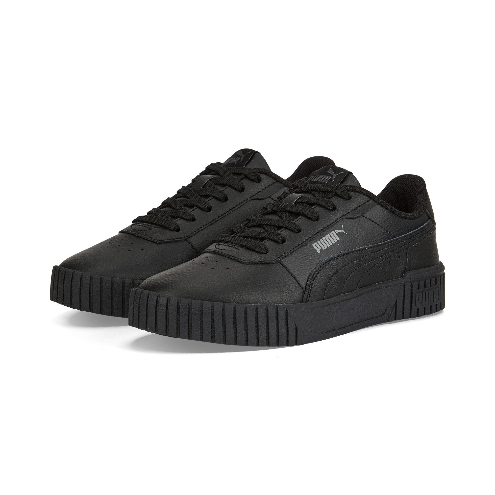 PUMA Sneakers Carina 2.0 jongens lage sneakers maat 37 EU zwart