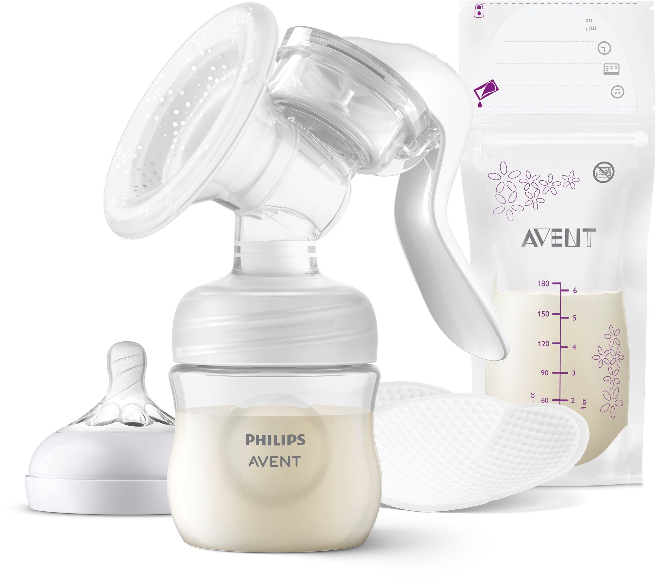 Philips AVENT Handkolf SCF430/20 Standaard set met Natural Motion-technologie