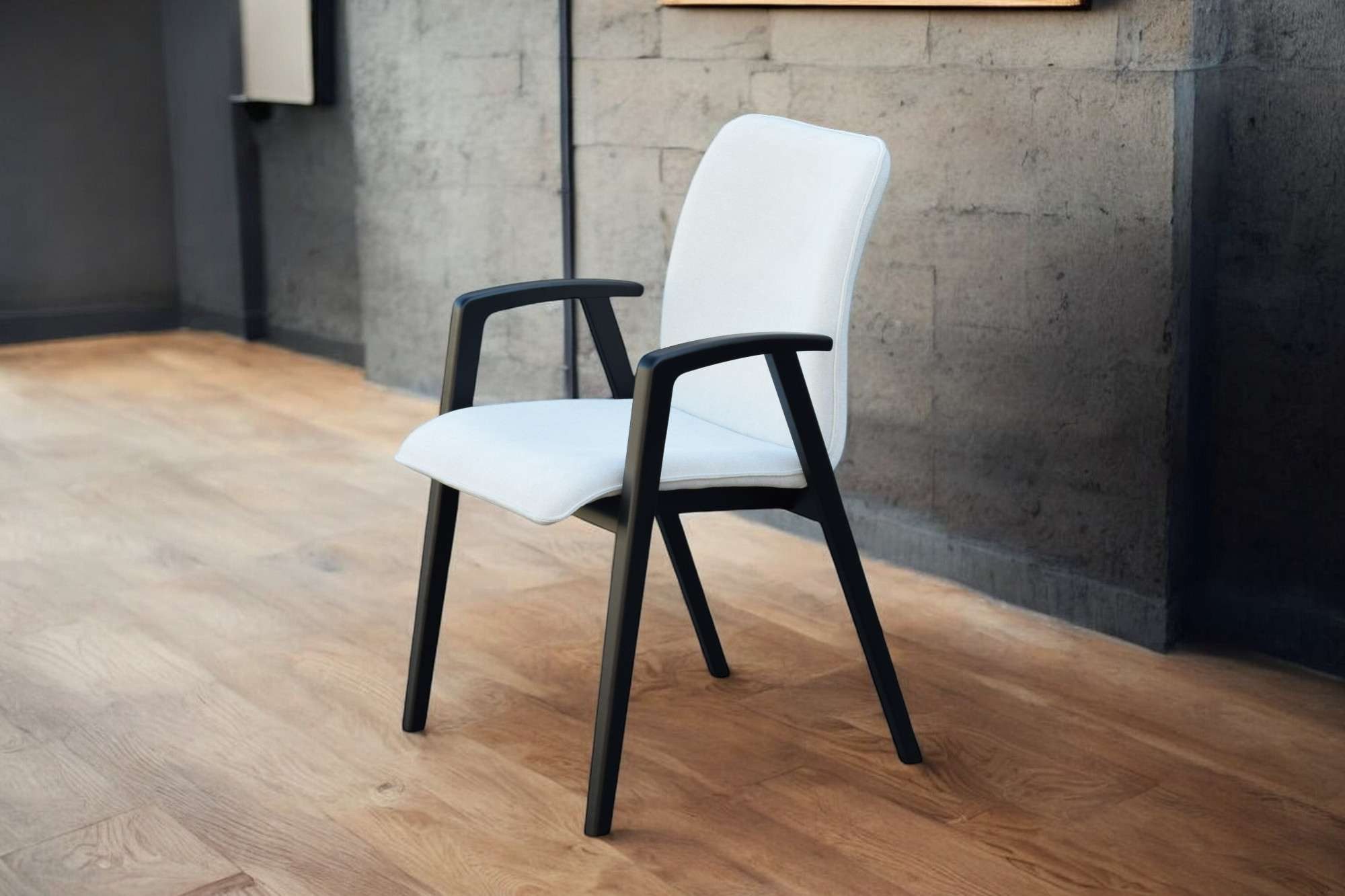 Home affaire Stoel met armleuningen Loreen eetkamerstoel, gestoffeerde stoel, woonstoel, eetstoel met armleuningen (set, 2 stuks)