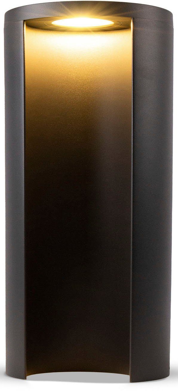 Paco Home Paalverlichting Cecilia Pollerlicht LED verlichting modern aluminium 3000K vloerlamp