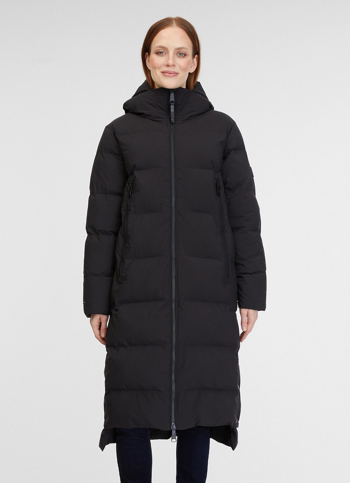 Ragwear Gewatteerde jas PATRISE warme winterjas met grote ritszakken dames donsjassen maat XL (42) zwart