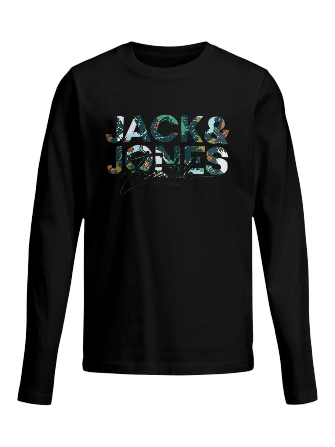 Jack & Jones Junior T-shirt JJGEPLAS TEE LS CREW NECK 2PK MP JNR (set, 2-delig)