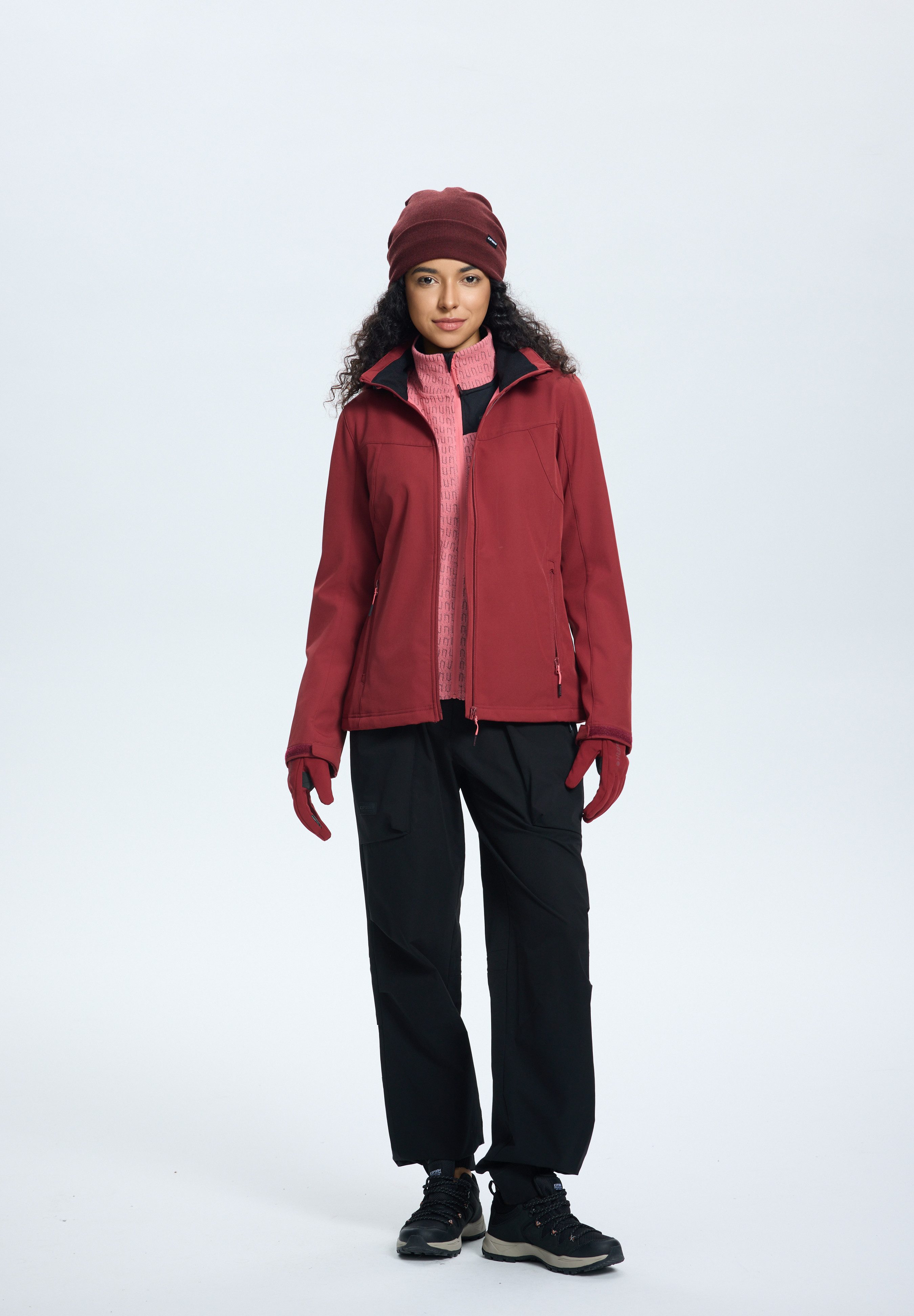 Icepeak Softshell-jack BRENHAM Winddicht & waterafstotend & ademend (1 stuk)