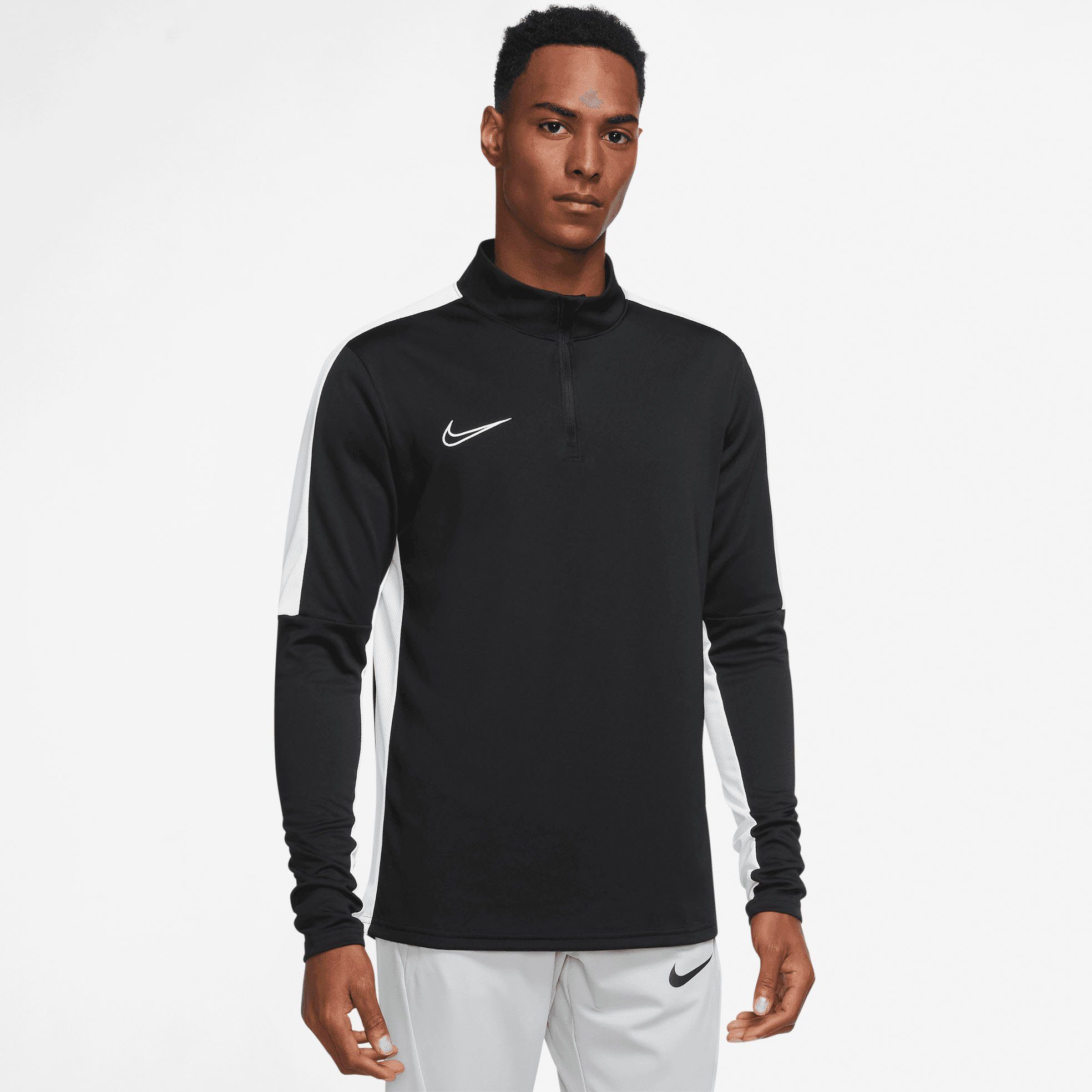 Nike Nike academy 23 voetbaltop zwart-wit heren heren