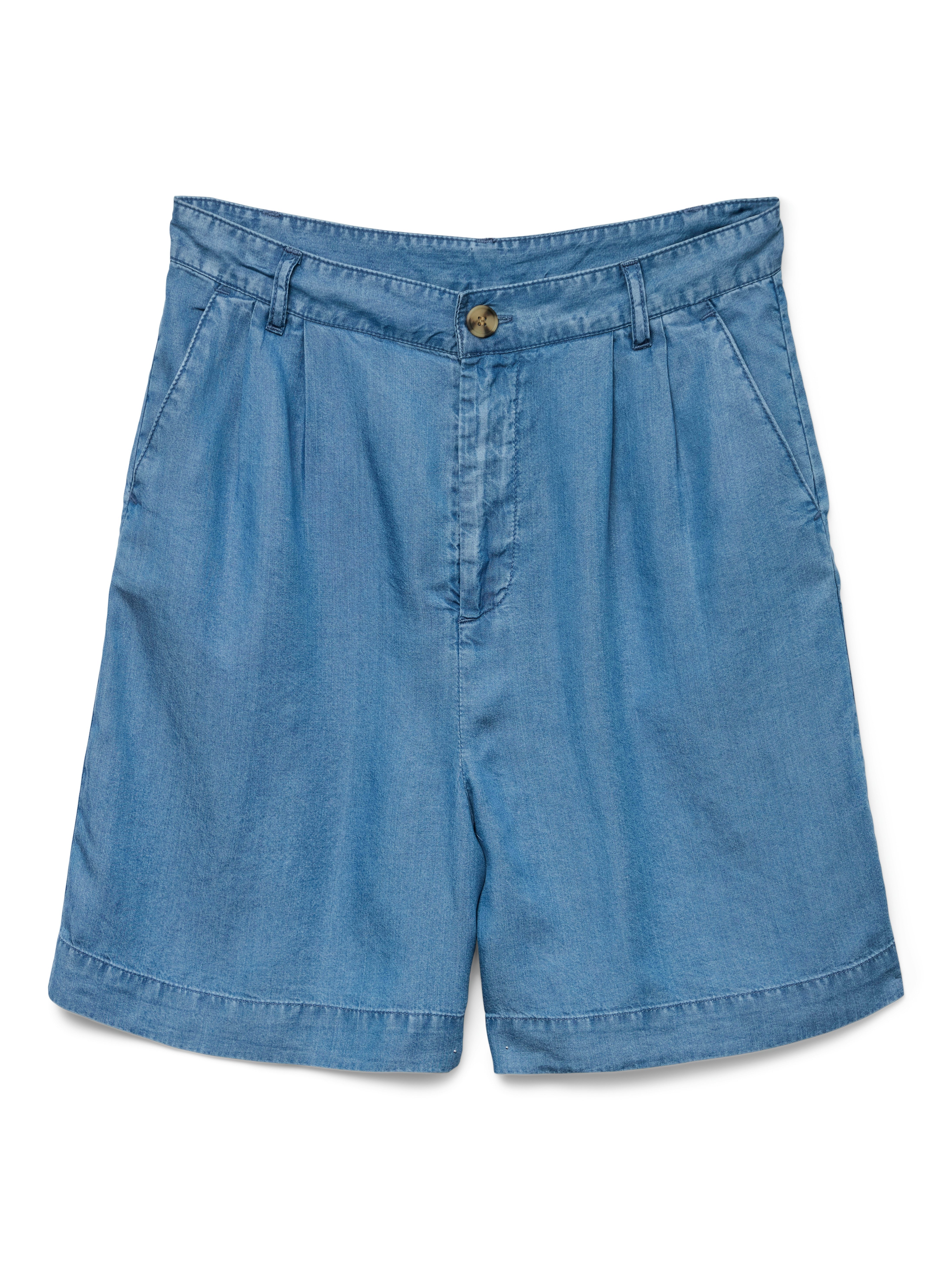 Vero Moda Short VMFLEUR HW BERMUDA TENCEL SHORTS GA