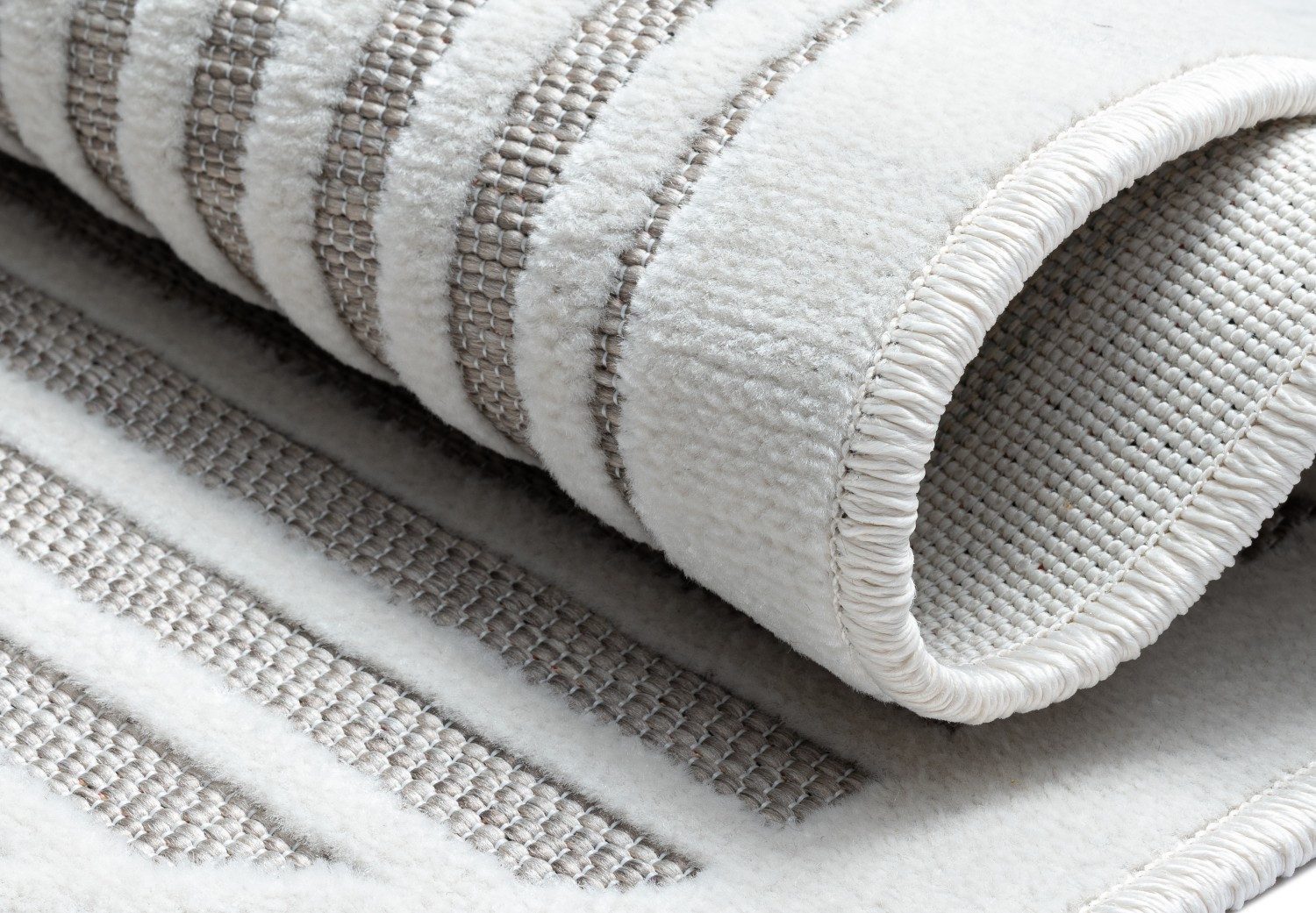 Myflair Möbel & Accessoires Vloerkleed Vill voorraadopruiming modern ontwerp, hoog-laag effect, geschikt voor buiten, balkon, terras