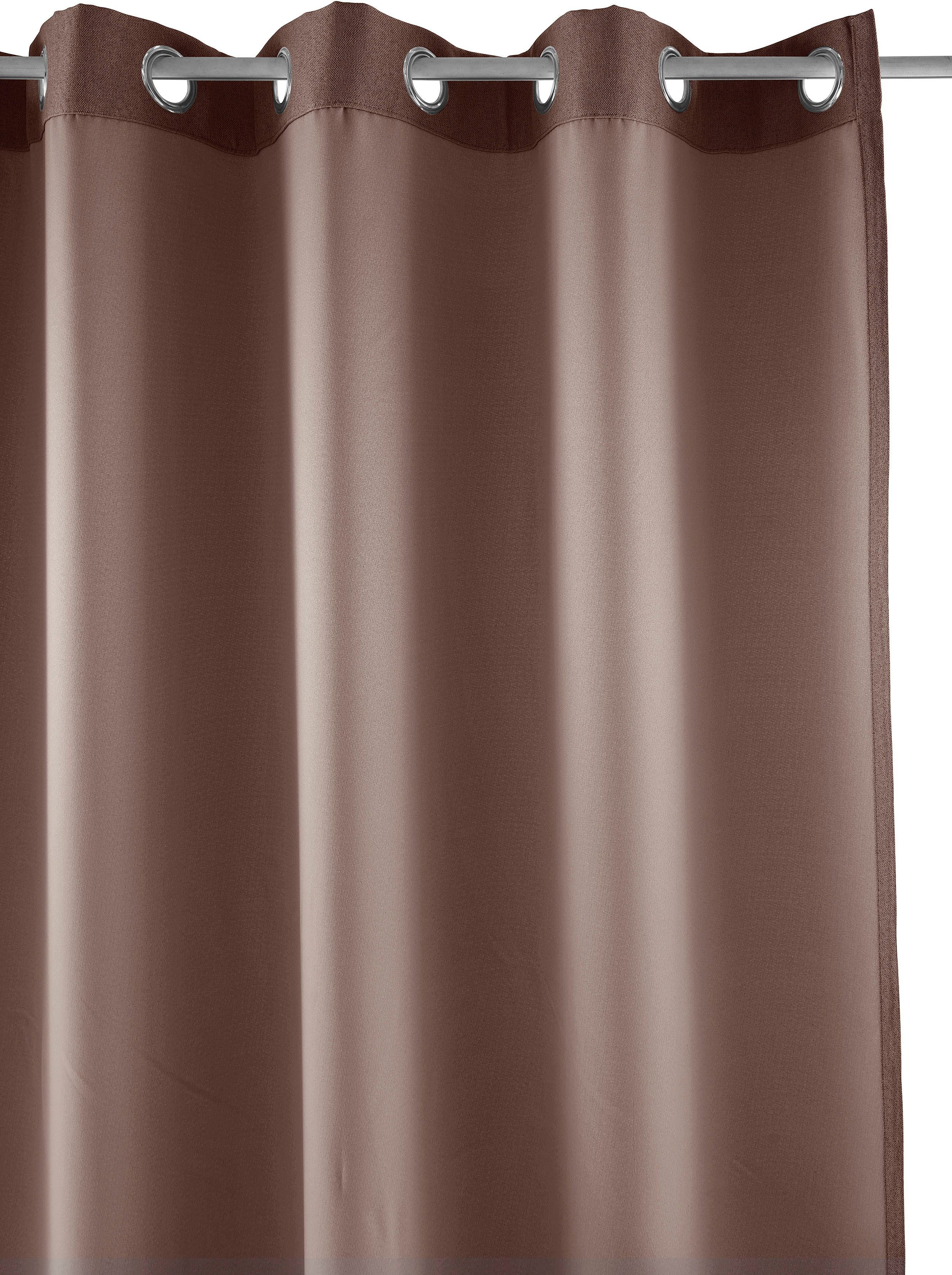 my home Gordijn Milaan ondoorzichtig, verschillende kleuren, 140 x 235, zicht- en lichtbescherming(1 stuk)