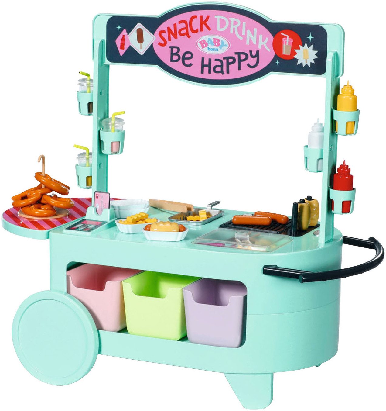 Baby Born Poppentafel Snackwinkel met geluidseffect