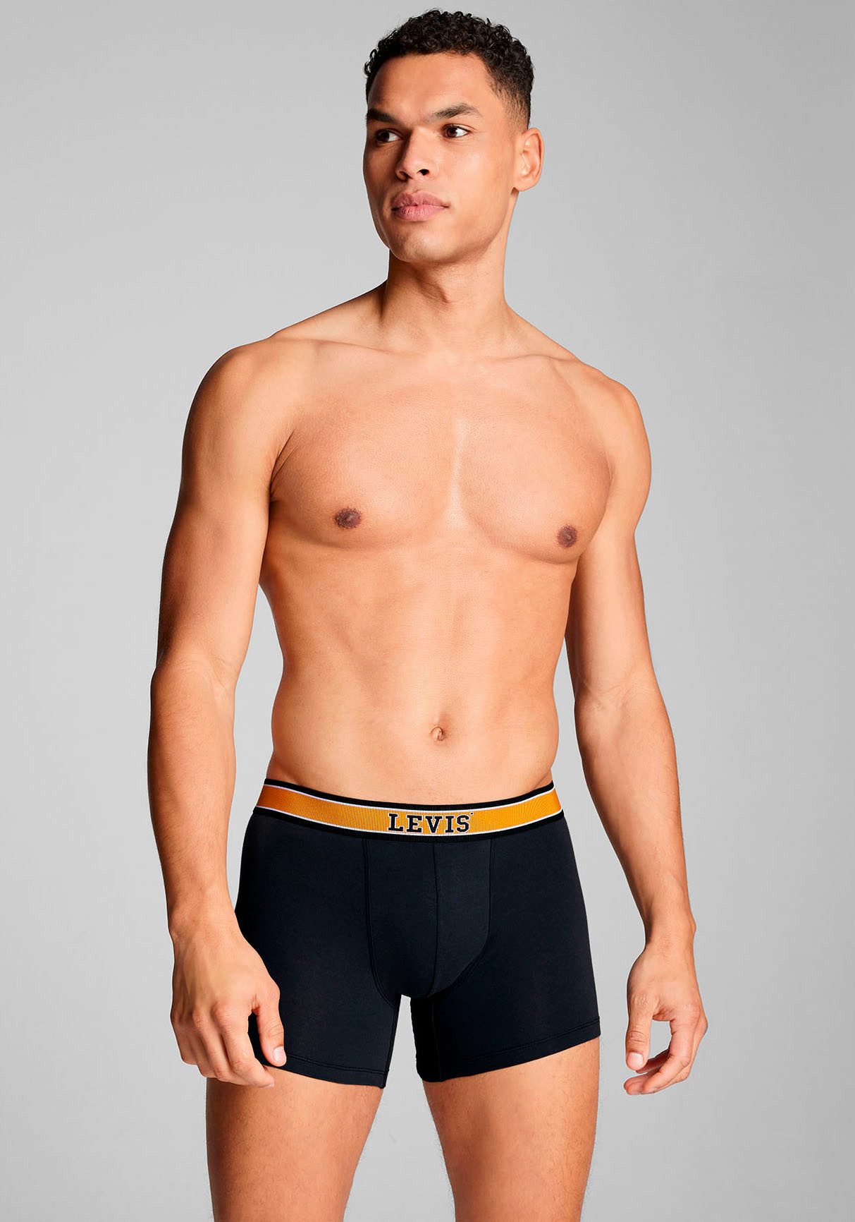 Levi's® Boxershort met contrasterend logo-tailleband (Set van 2)