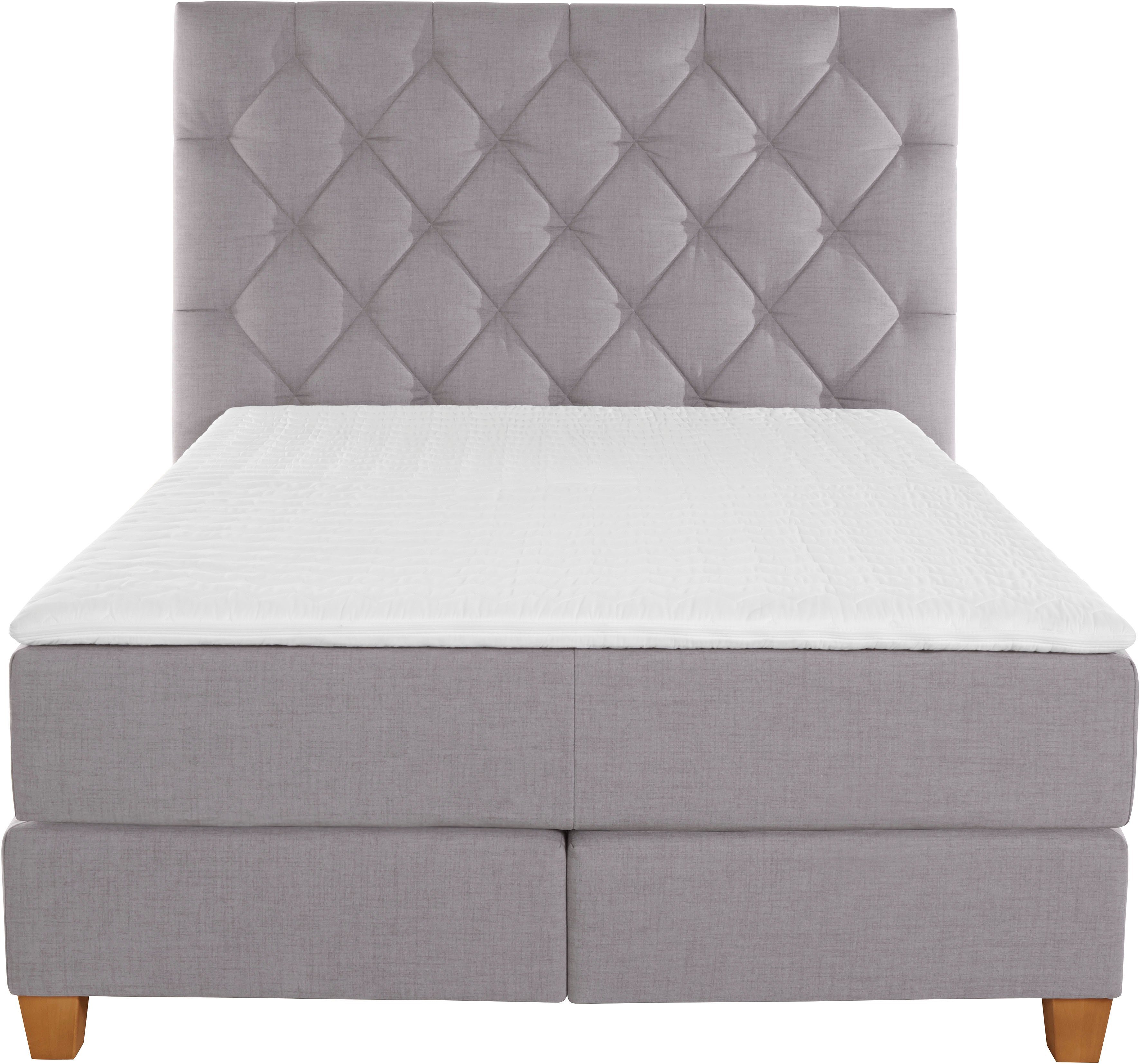 Guido Maria Kretschmer Home&Living Boxspring Harmones hoog in 3 breedten, hardheid ook gemengd met elk 1 matras in h2 en h3