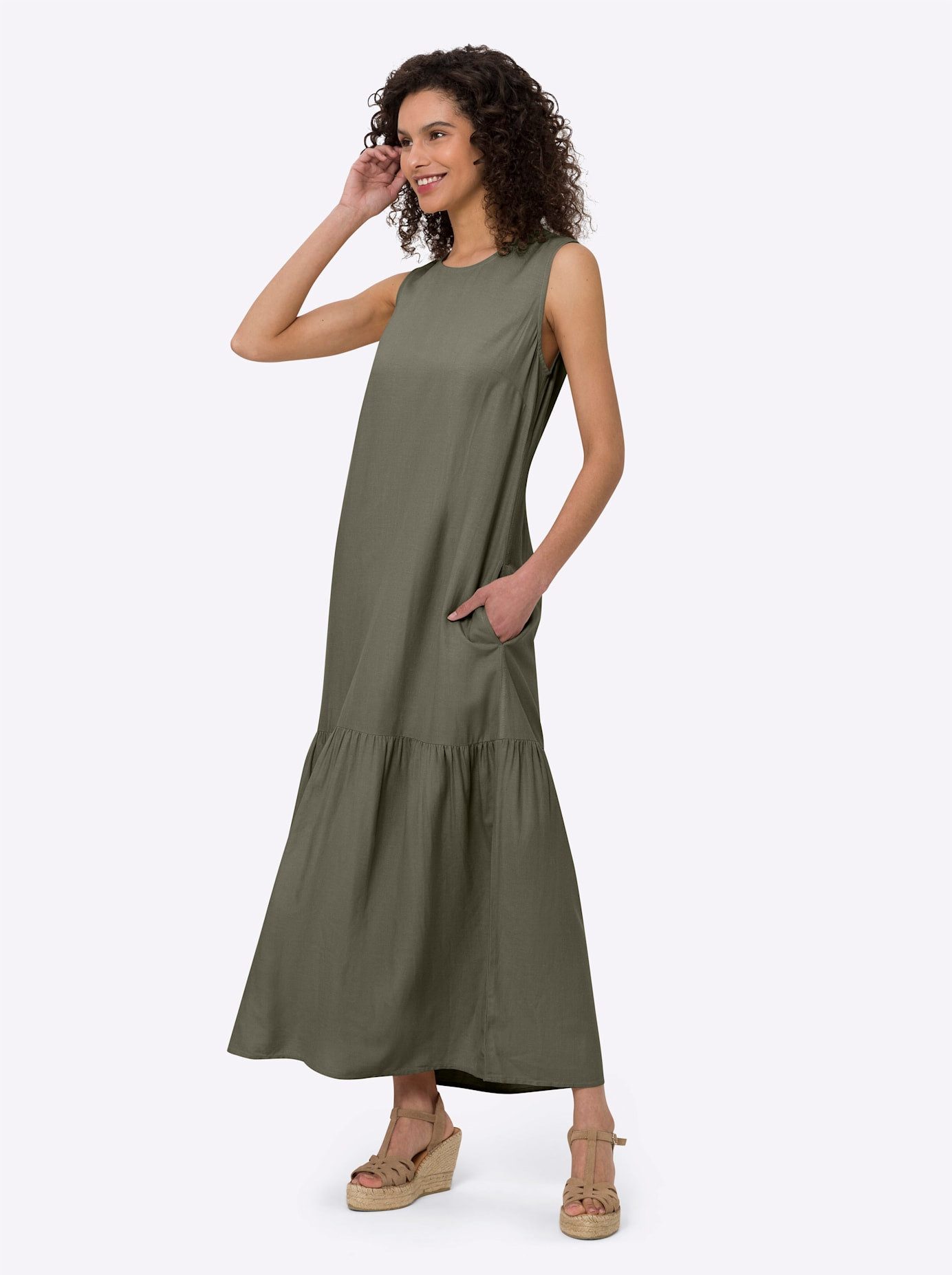 LINEA TESINI by Heine Jurk met bandjes Jurk