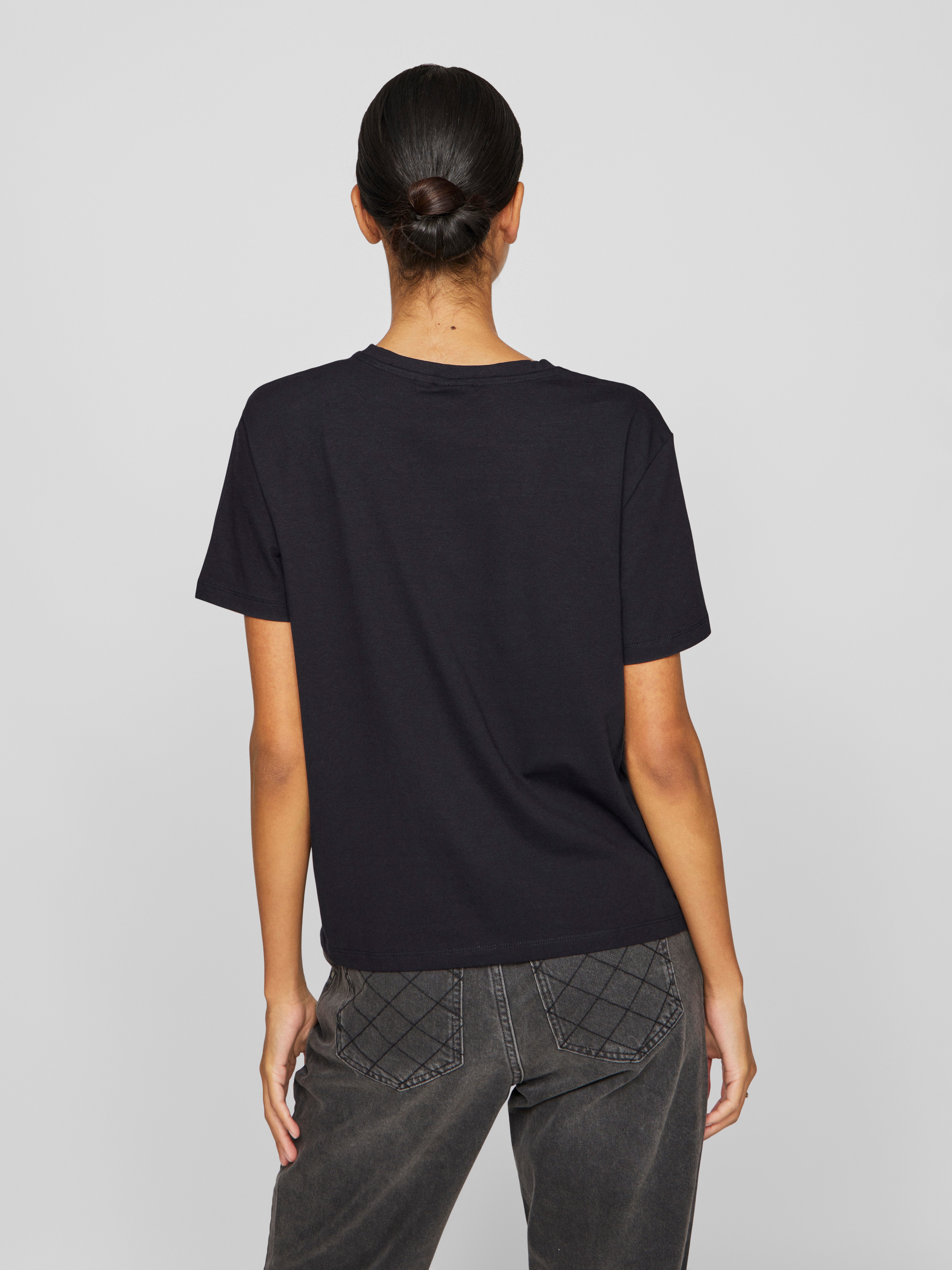 Vila Shirt met korte mouwen VINORA S/S T-SHIRT - NOOS