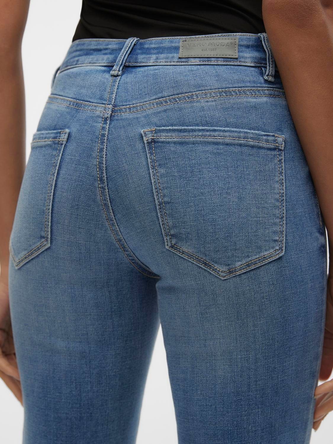 Vero Moda Straight jeans VMFLASH MR STRAIGHT JEANS LI347 GA NOOS
