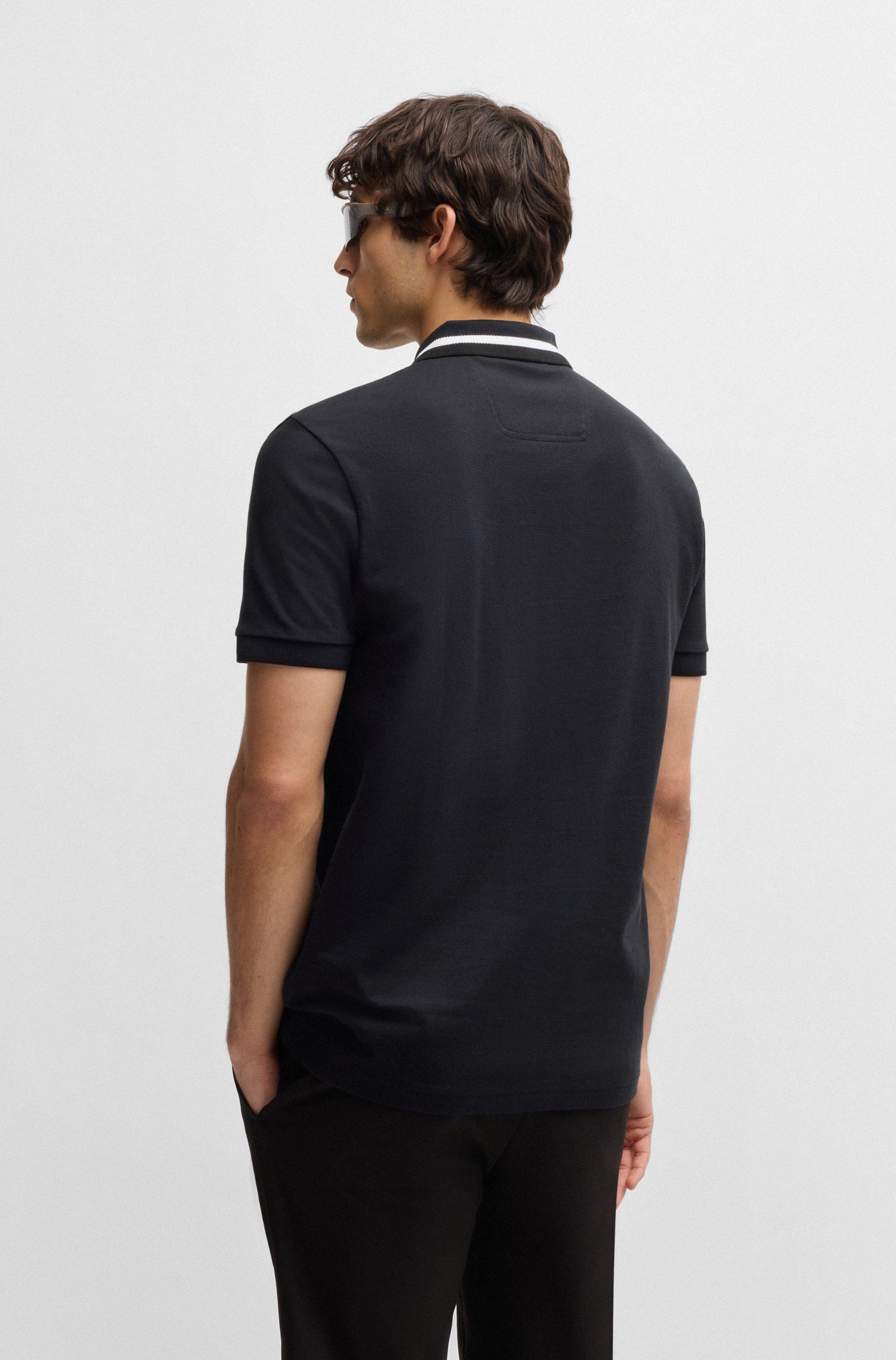 BOSS GREEN Poloshirt Paddy AP Herit met contrastkleurige details
