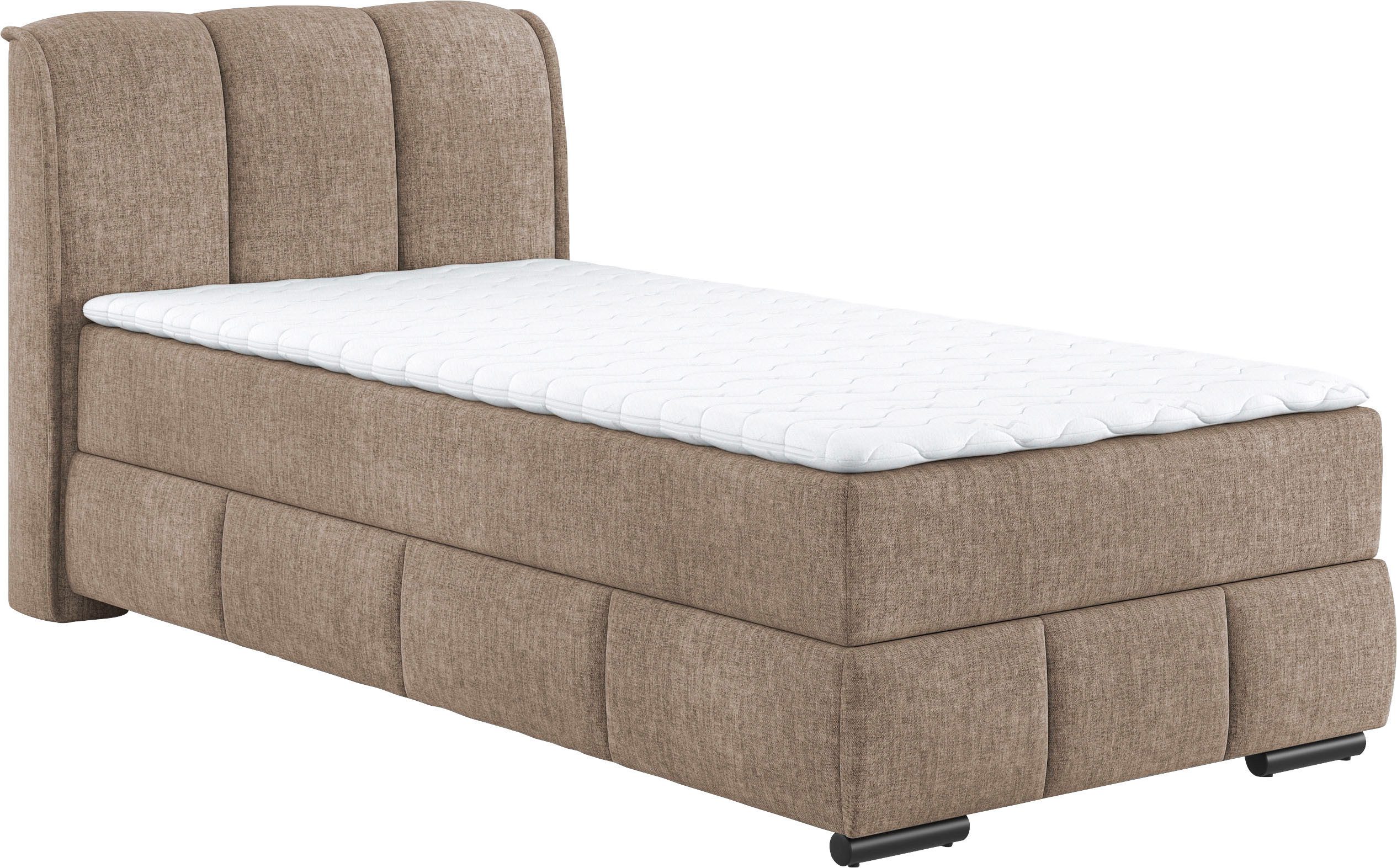 Mr. Couch Boxspring Bethany met bedkist, incl. matras Topmatras en sierkussen, in verschillende hardheden beschikbaar