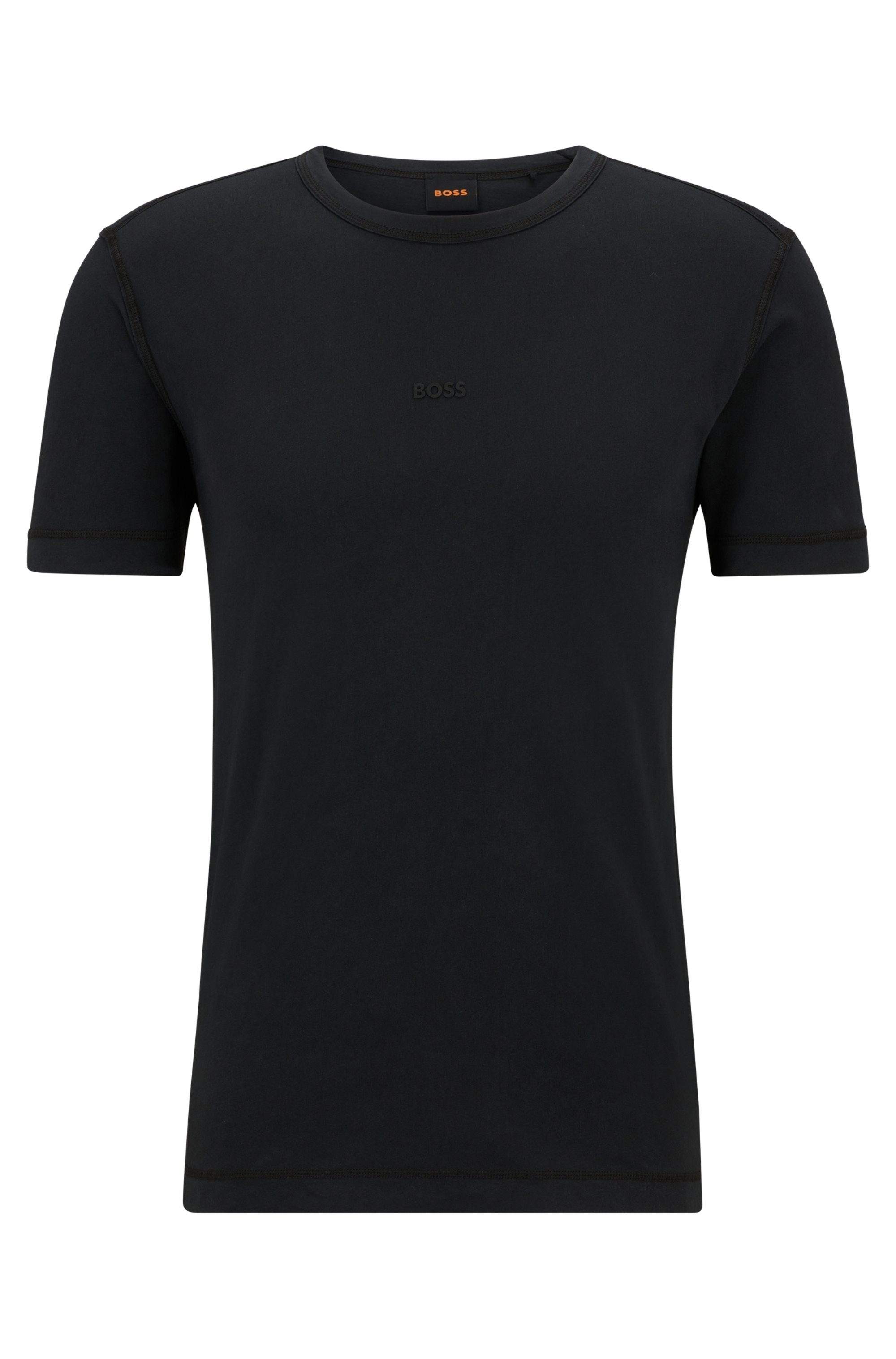 Boss Orange T-shirt Tokks met boss orange merkembleem