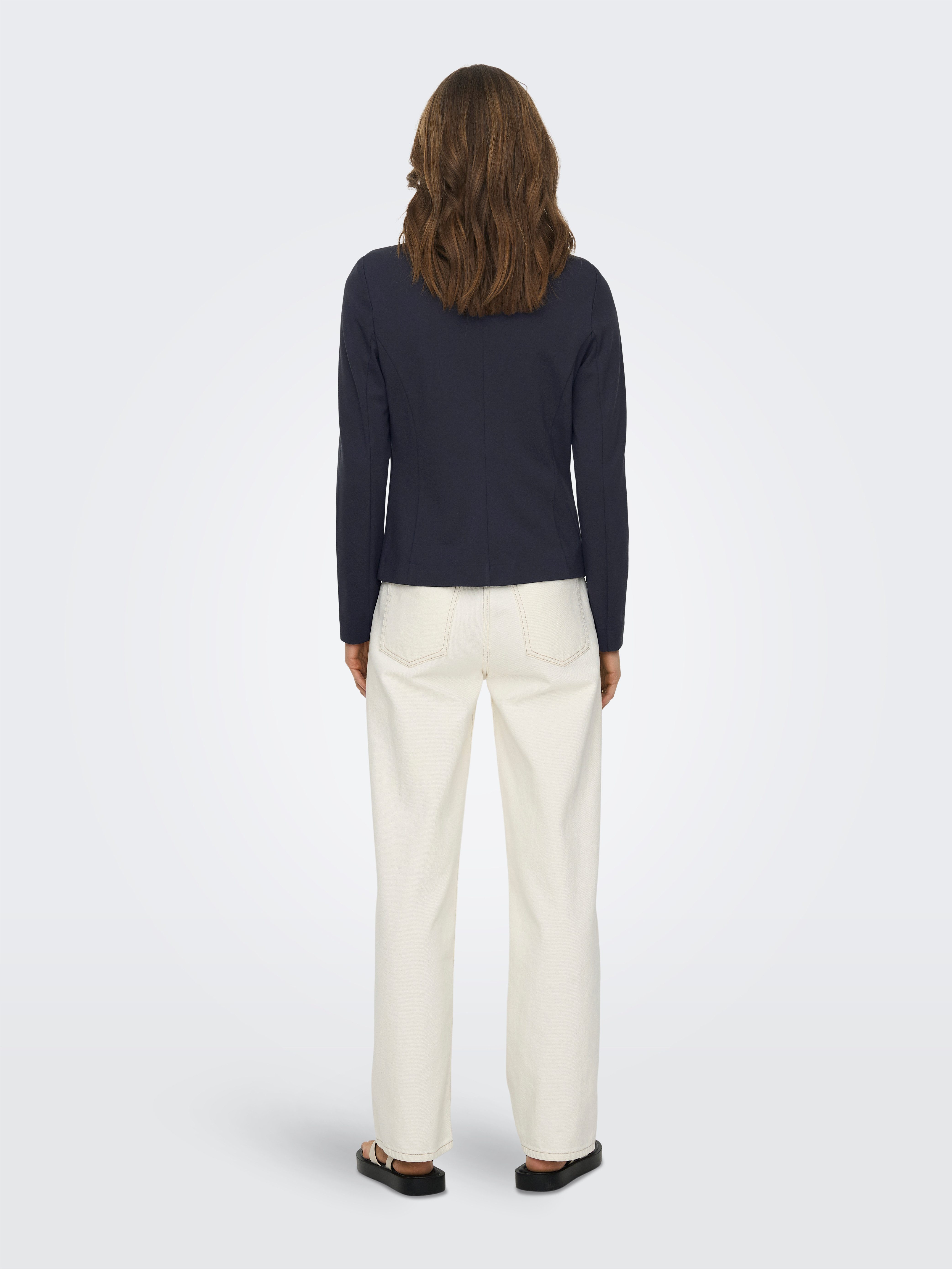 Only Jerseyblazer ONLPOPTRASH – 2-knoops blazer met getailleerd silhouet