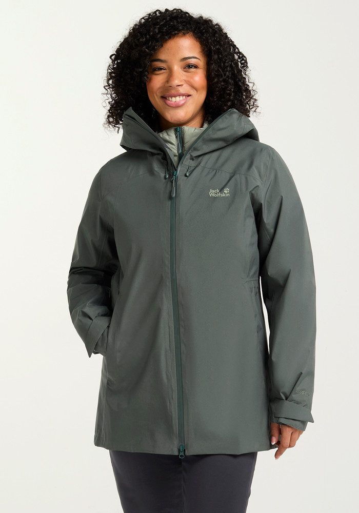 Jack Wolfskin Functioneel 3-in-1-jack ICECAPE 3IN1 DOWN JKT W RDS