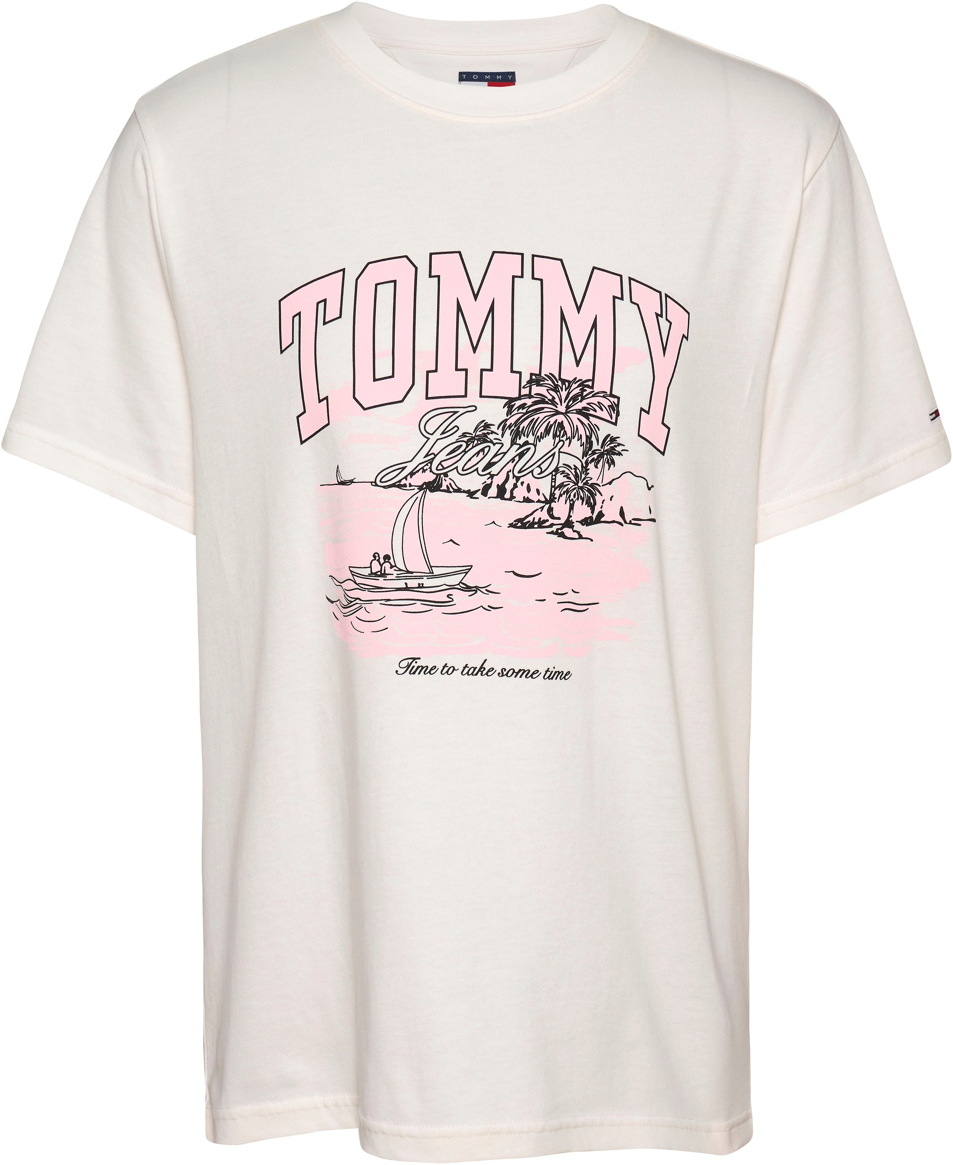 TOMMY JEANS T-shirt TJW RLX TONAL TROPICS TEE