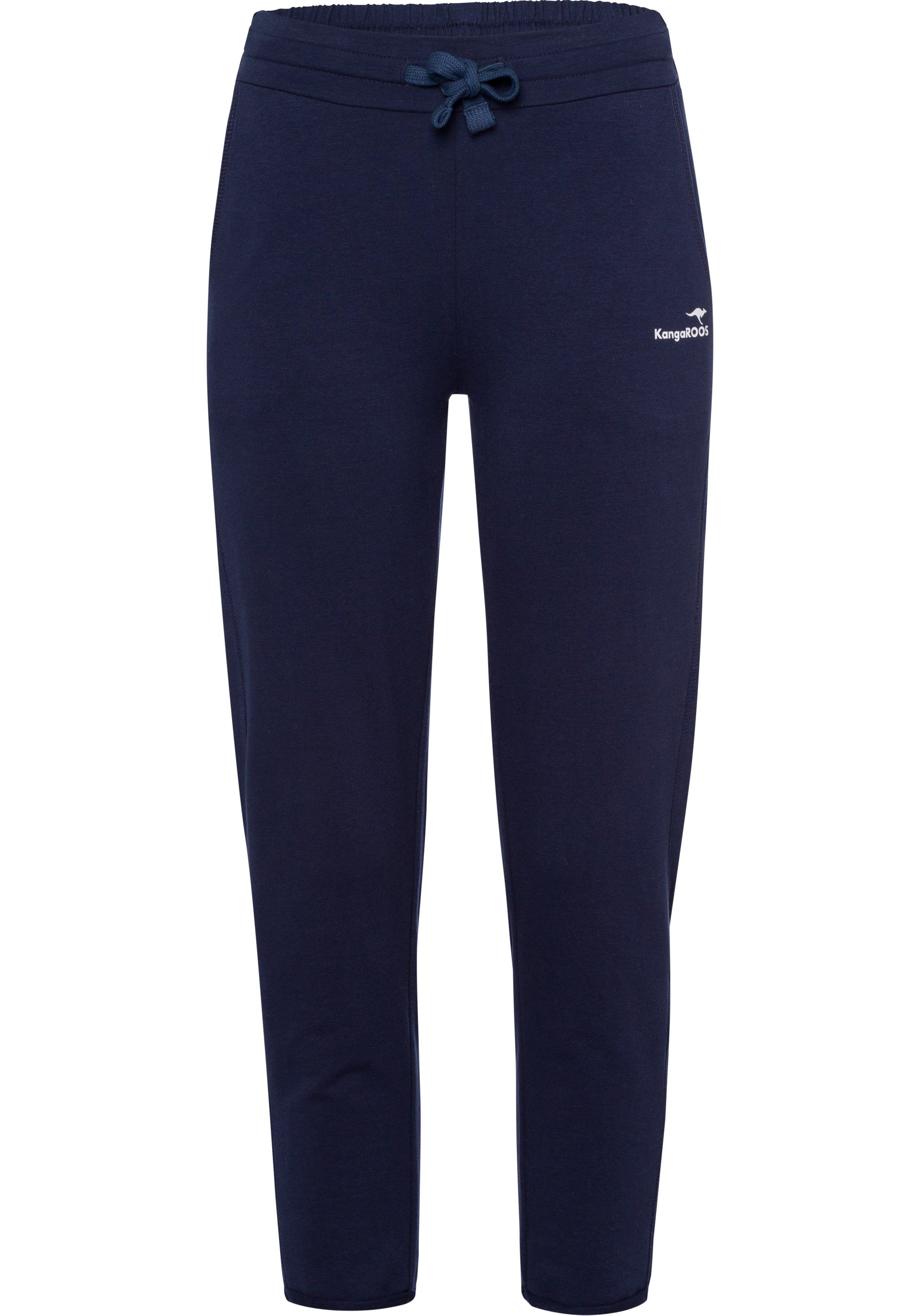 KangaROOS Joggingbroek in 7/8-lengte met logoprint