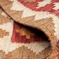 morgenland loper kelim maimene geheel gedessineerd 203 x 69 cm omkeerbaar tapijt multicolor