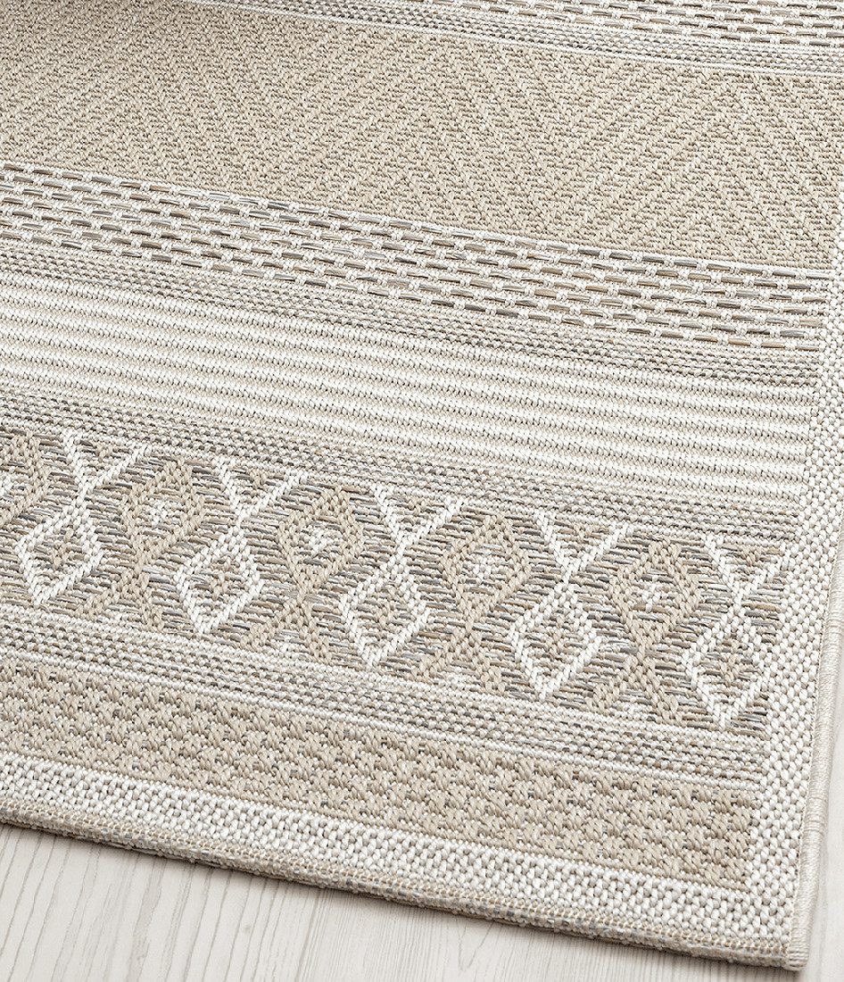 The carpet Vloerkleed Calgary moderne robuuste binnen- en buitenkleed