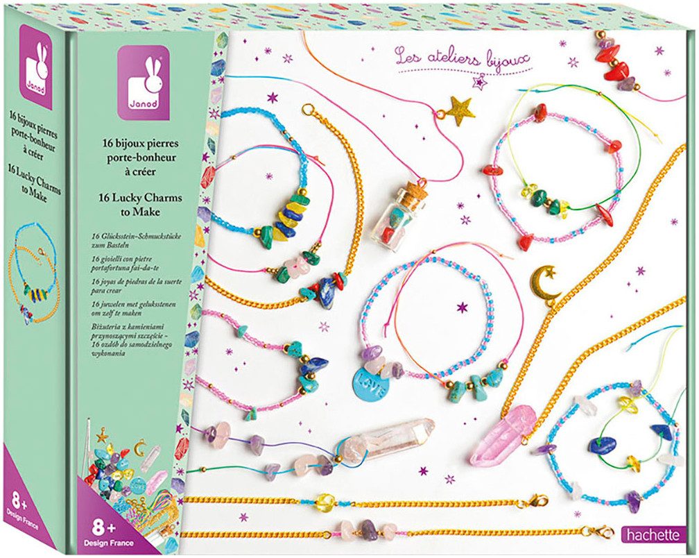 Janod Knutselset Gelukssteen-sieraden