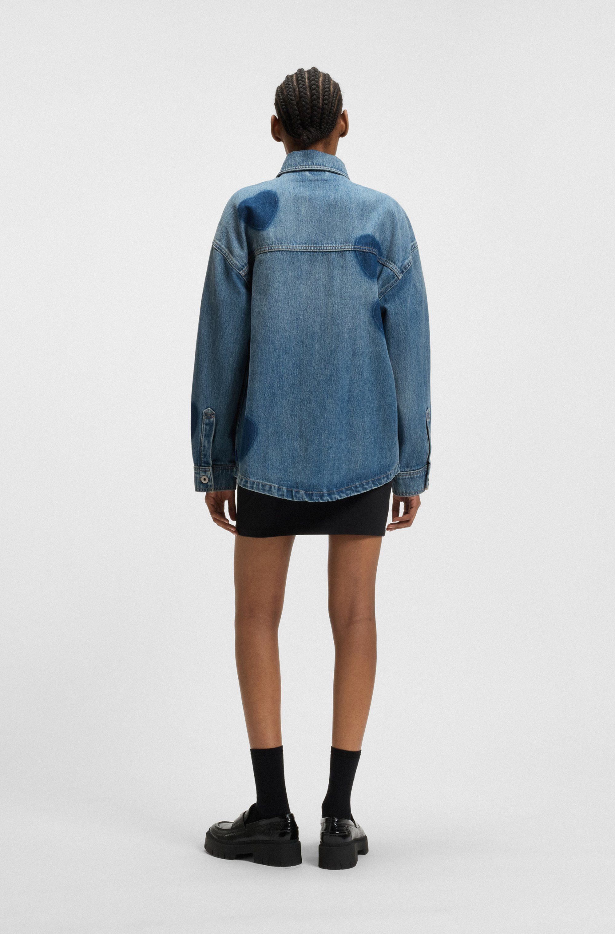 HUGO Blue Jeans overhemd Garesa