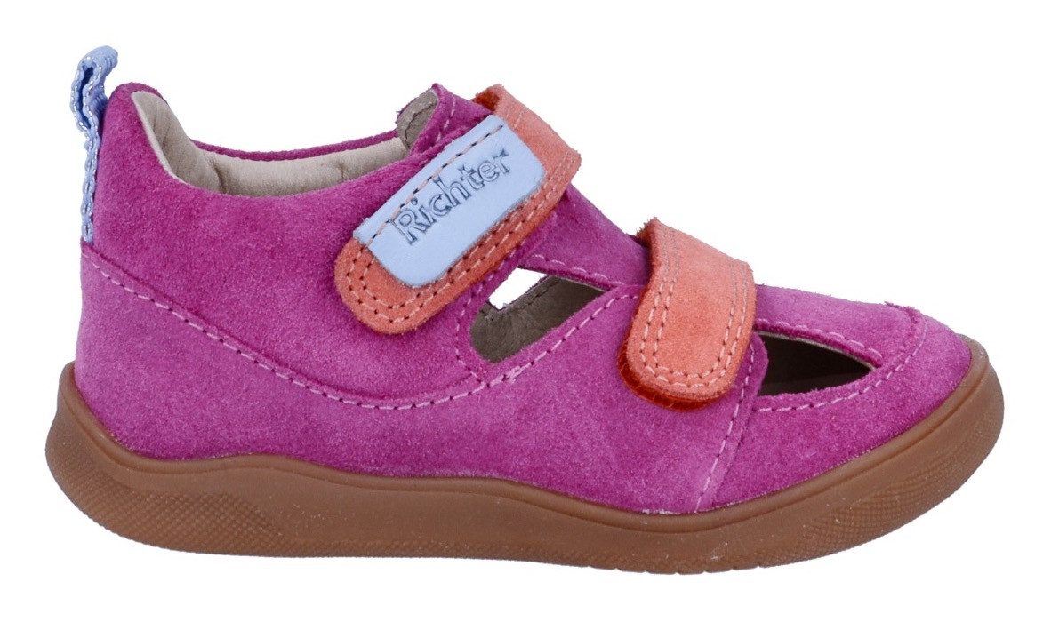 Richter Babyschoentjes Samy WMS: gemiddeld Sandaal met klittenband, maat sjabloon om te downloaden