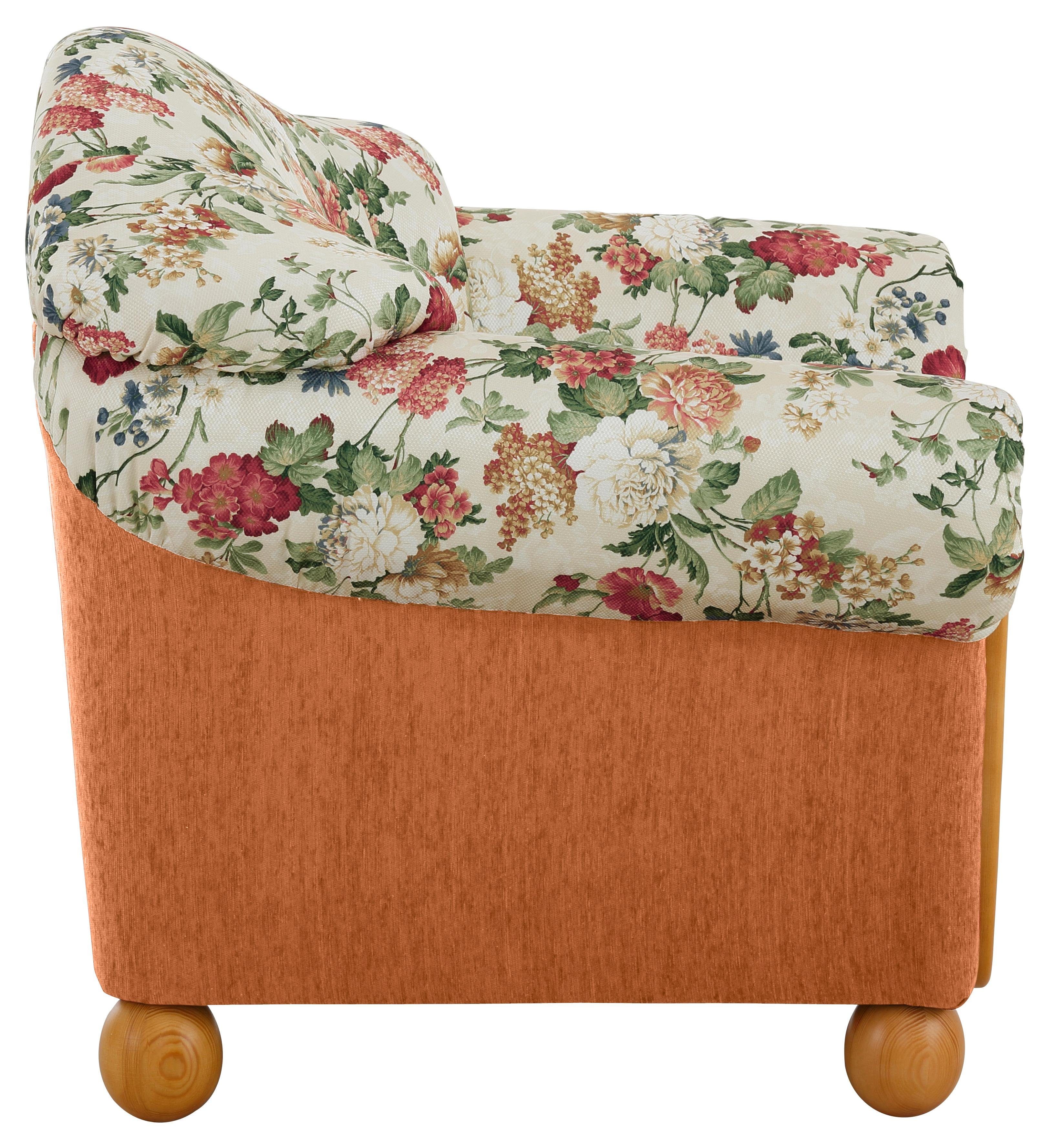 Home affaire Fauteuil Milano, bequemer Loungesessel im Landhaus-Stil (set)