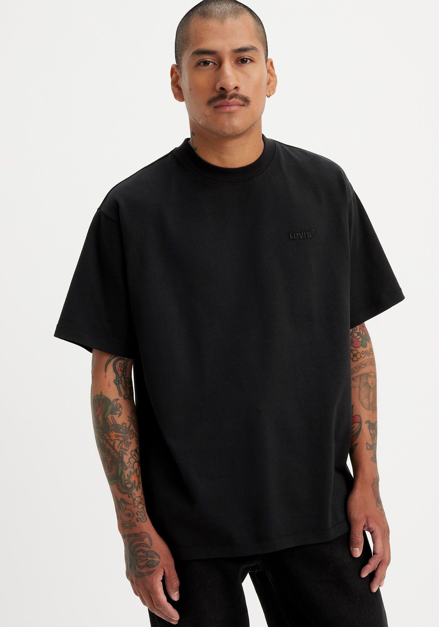 Levi's® Shirt met ronde hals LE RED TAB VINTAGE TEE in klassiek levi's® ontwerp