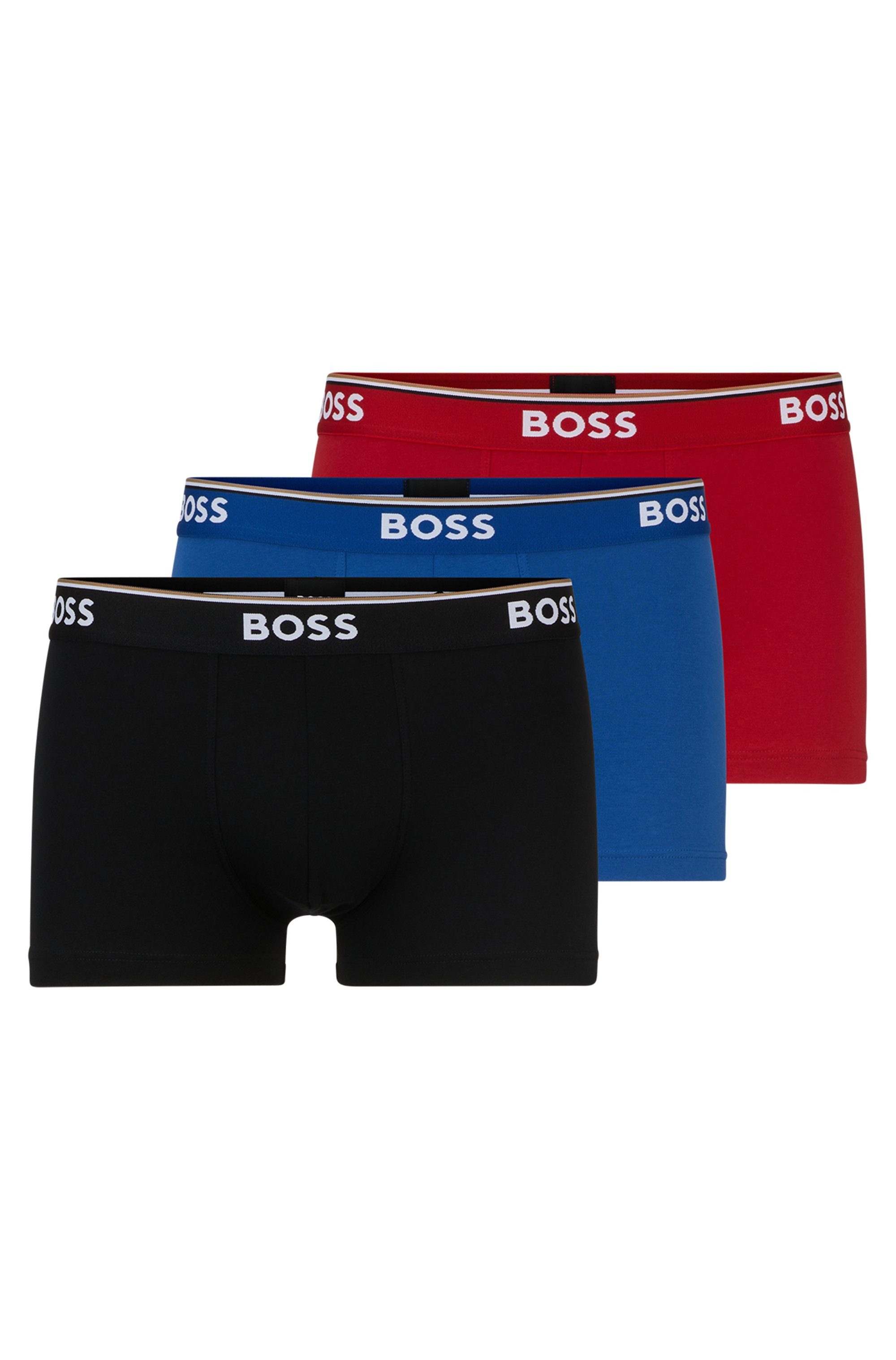 BOSS Boxershort met boss opdruk op de tailleband (3 stuks)