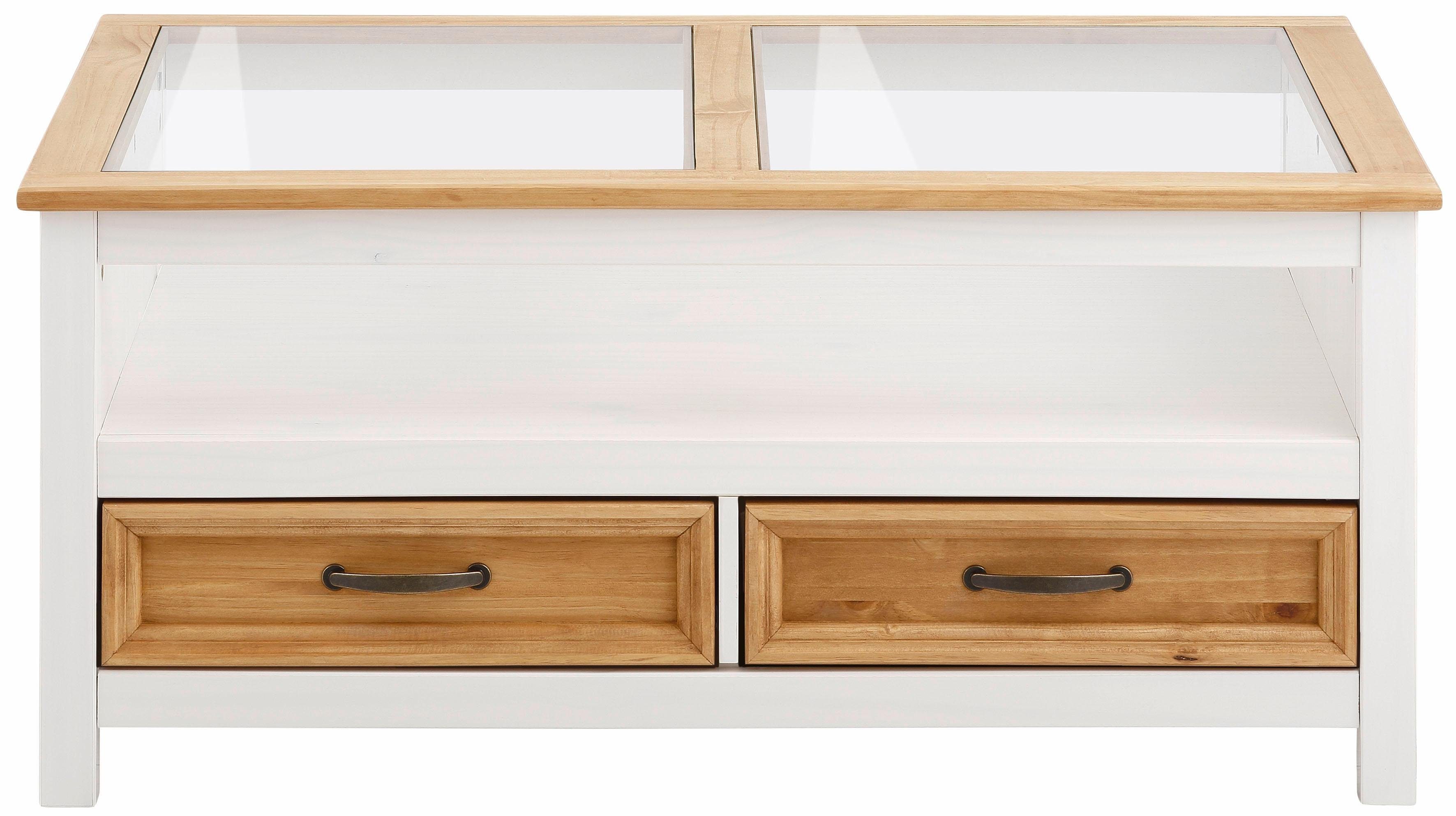 Home affaire Salontafel Selma met een mooie houtstructuur
