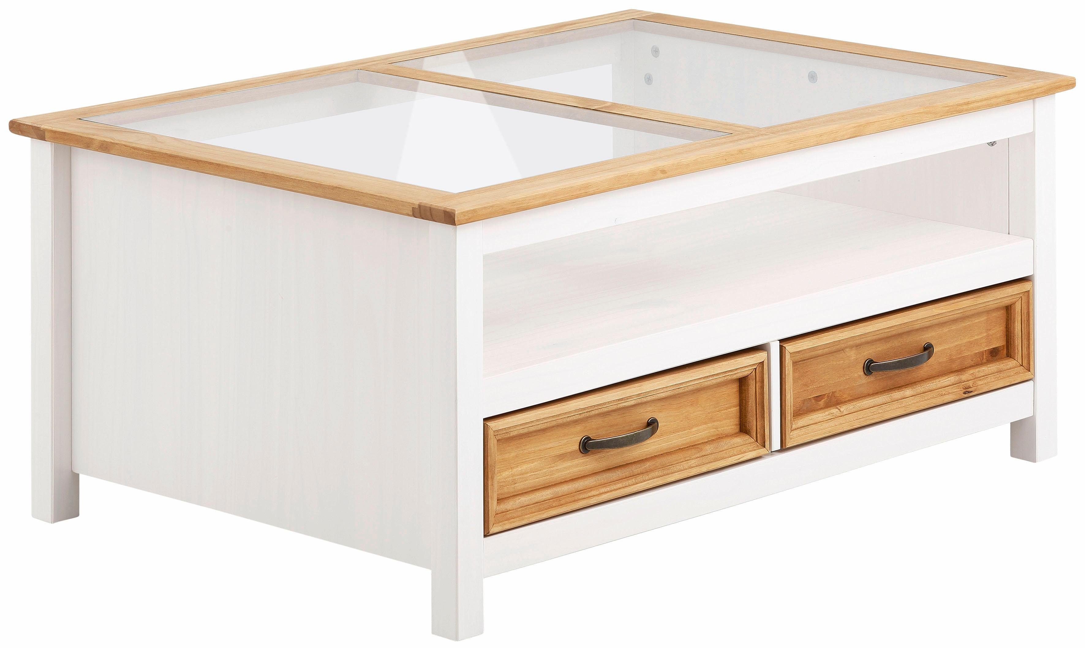 Home affaire Salontafel Selma met een mooie houtstructuur