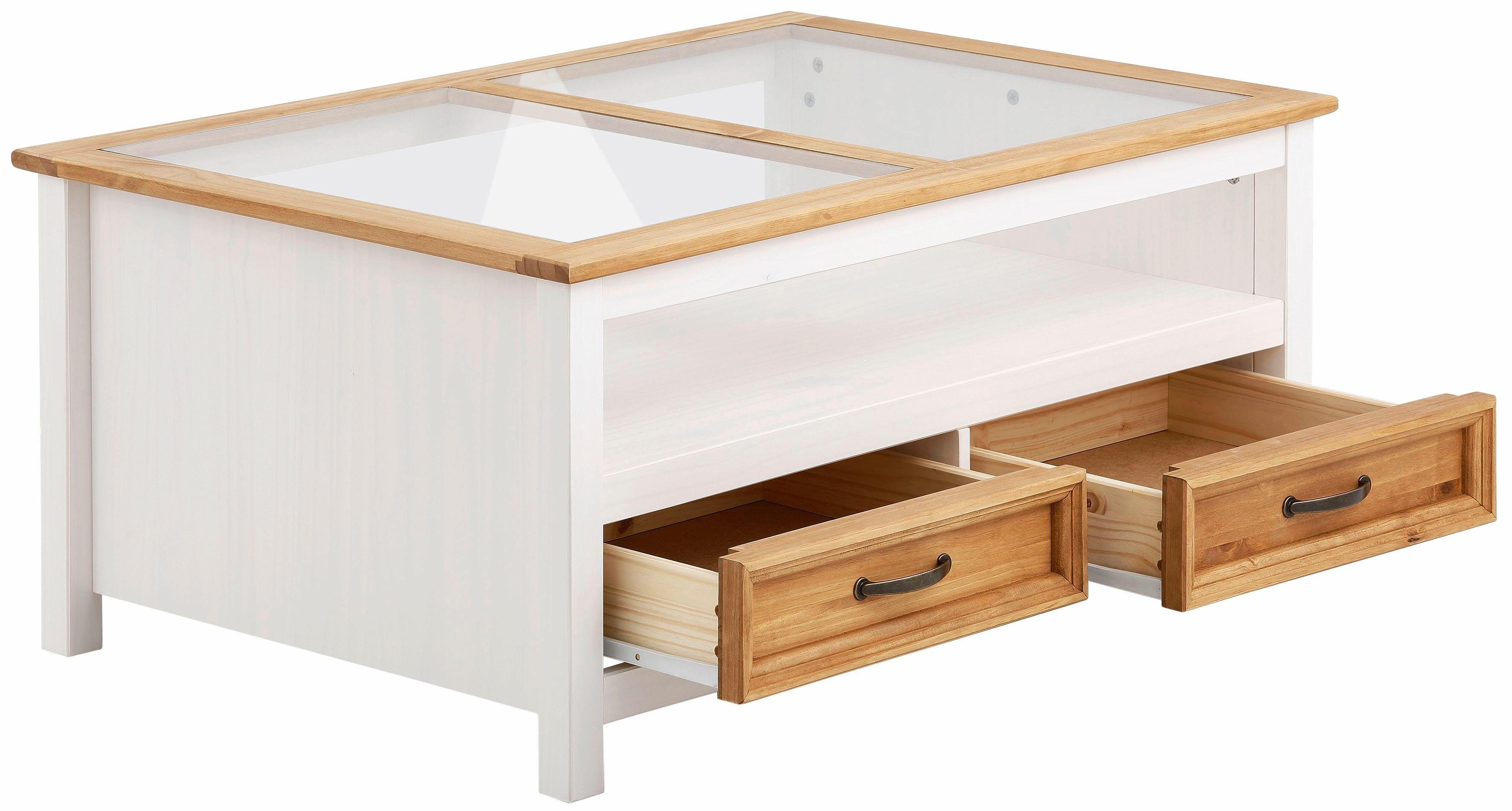 Home affaire Salontafel Selma met een mooie houtstructuur