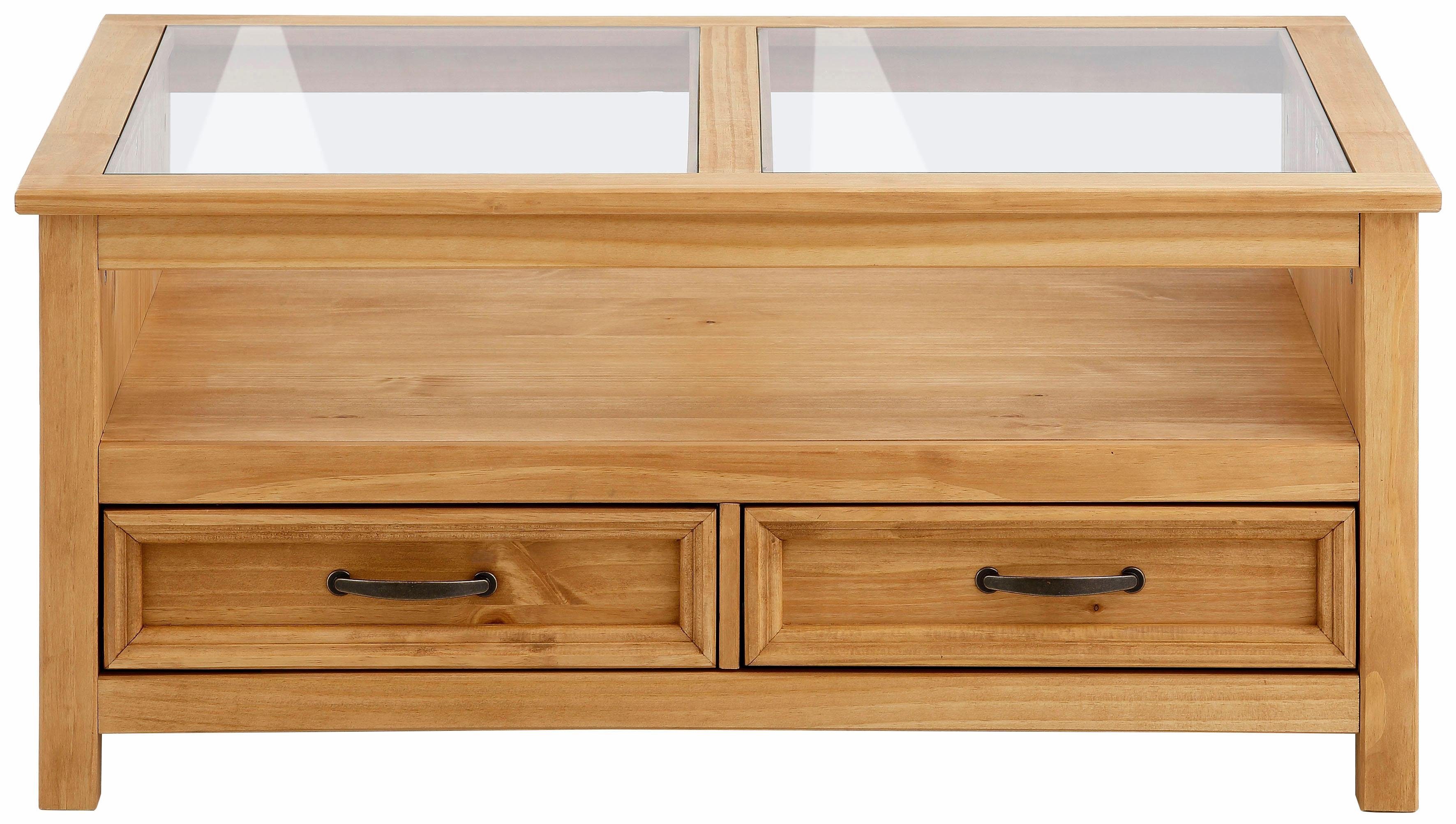 Home affaire Salontafel Selma met een mooie houtstructuur
