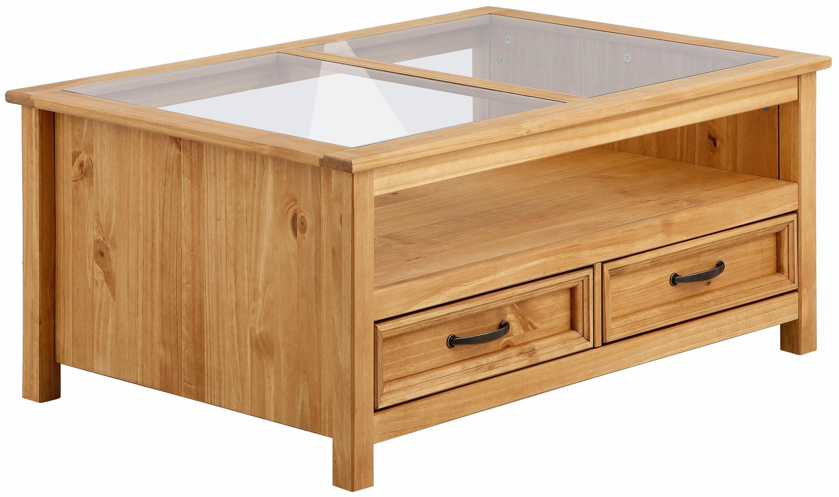 Home affaire Salontafel Selma met een mooie houtstructuur