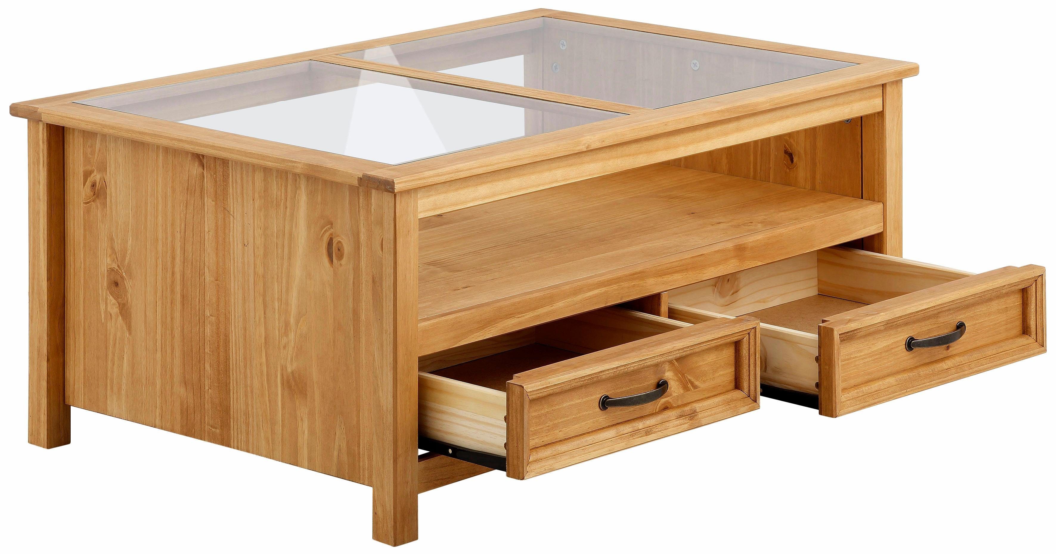 Home affaire Salontafel Selma met een mooie houtstructuur